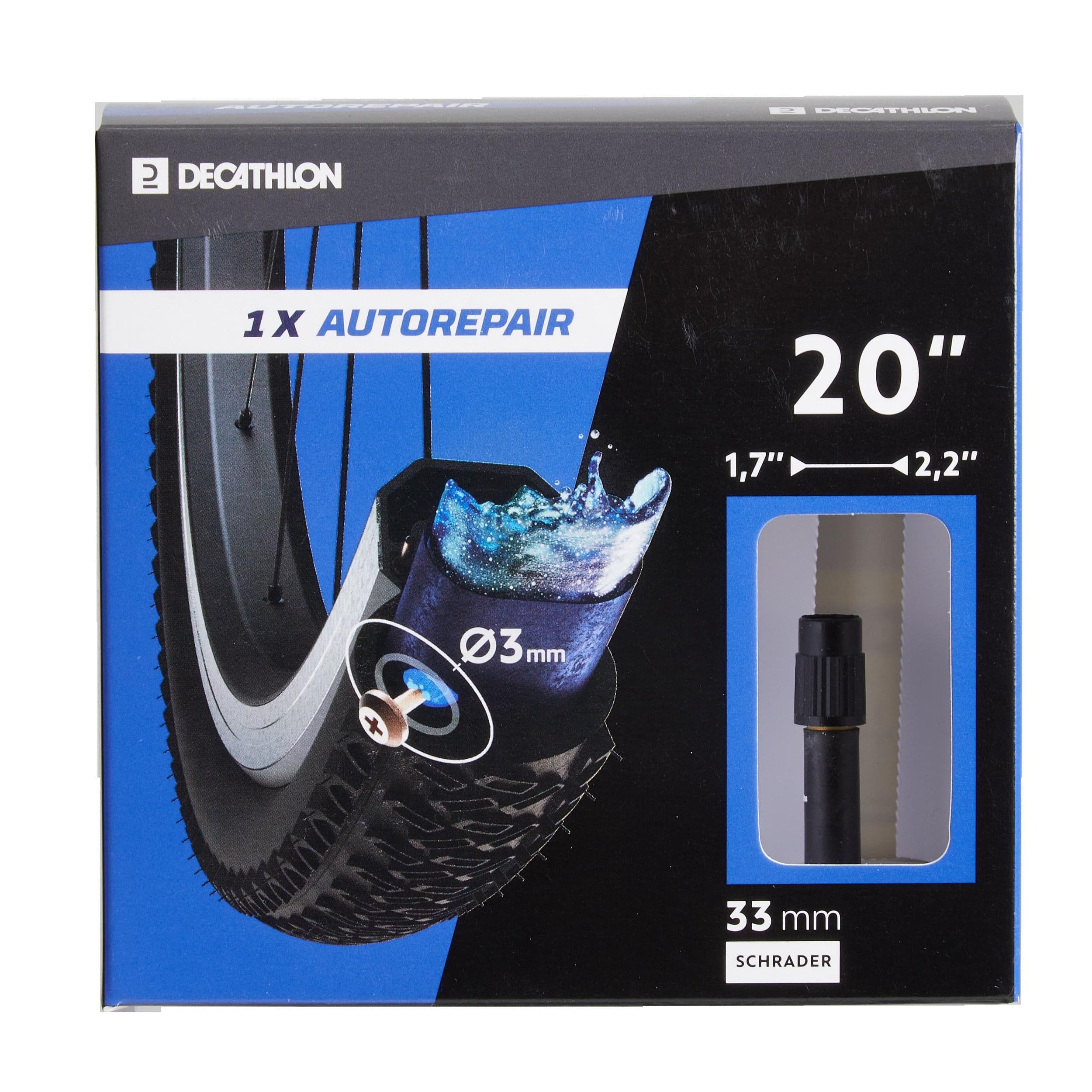 20X1.7 2.2 Self Sealing Bike Inner Tube