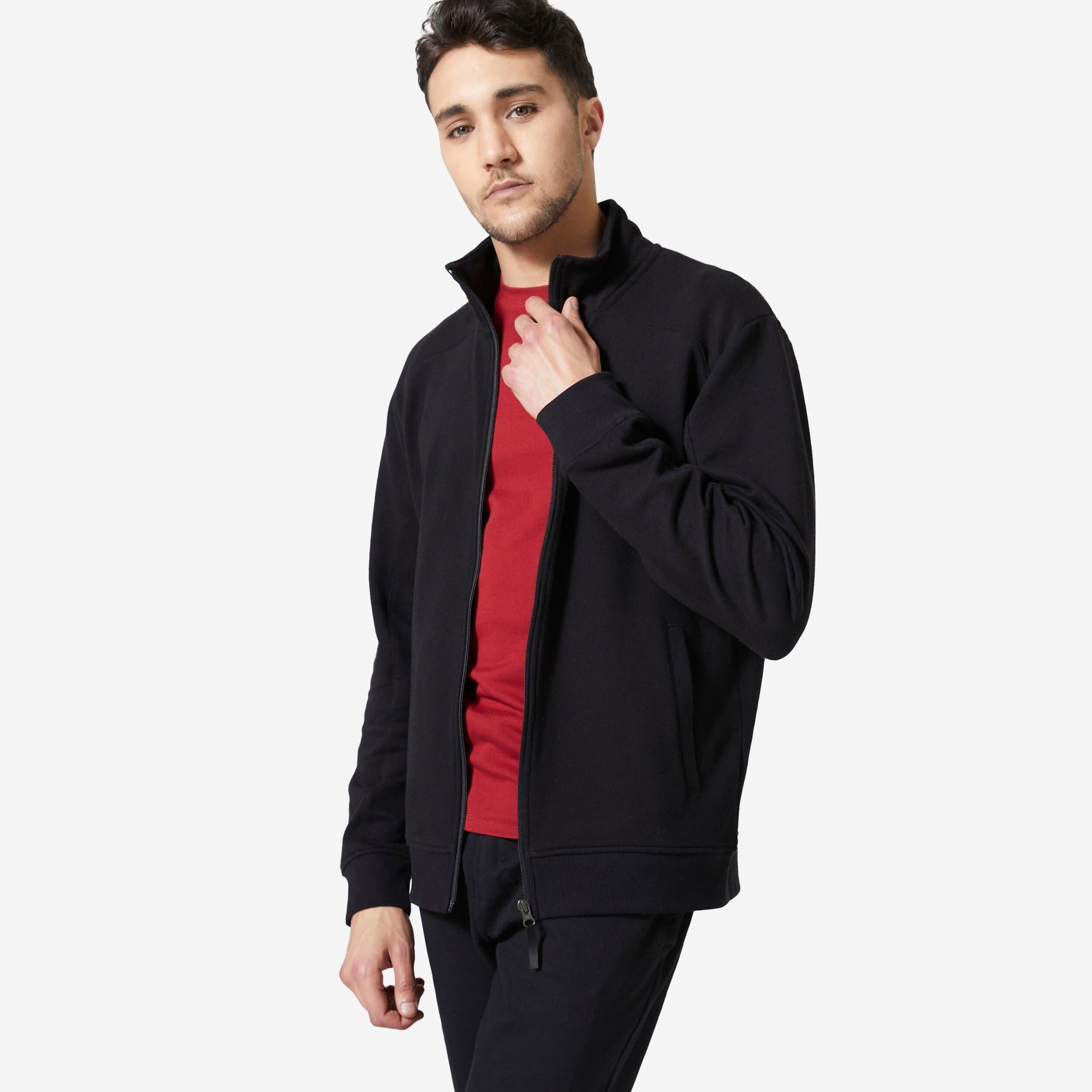 Zip Up Crew Cut Sweatshirt