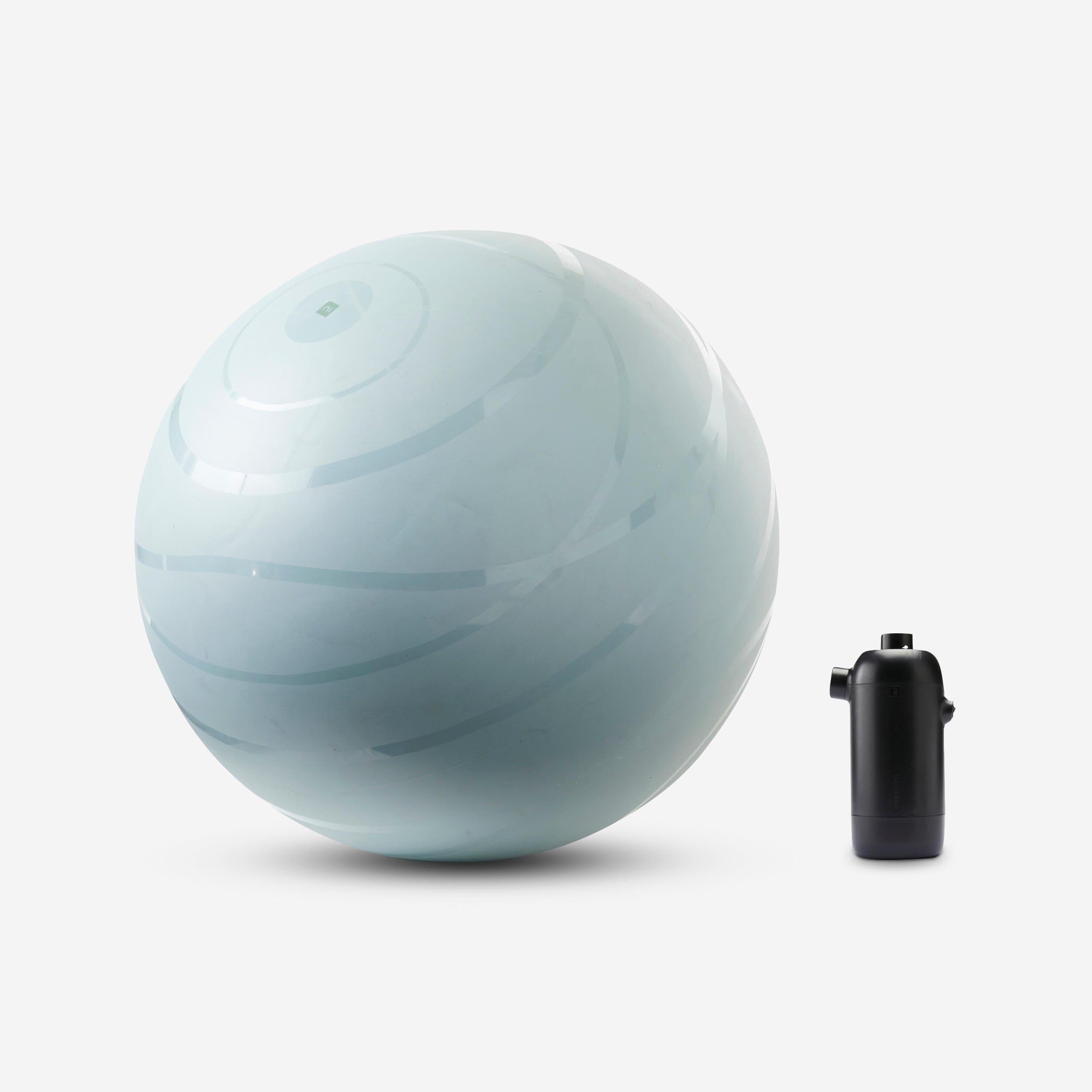 Gym Ball Pump Included Quick Inflation Deflation 55 Cm
