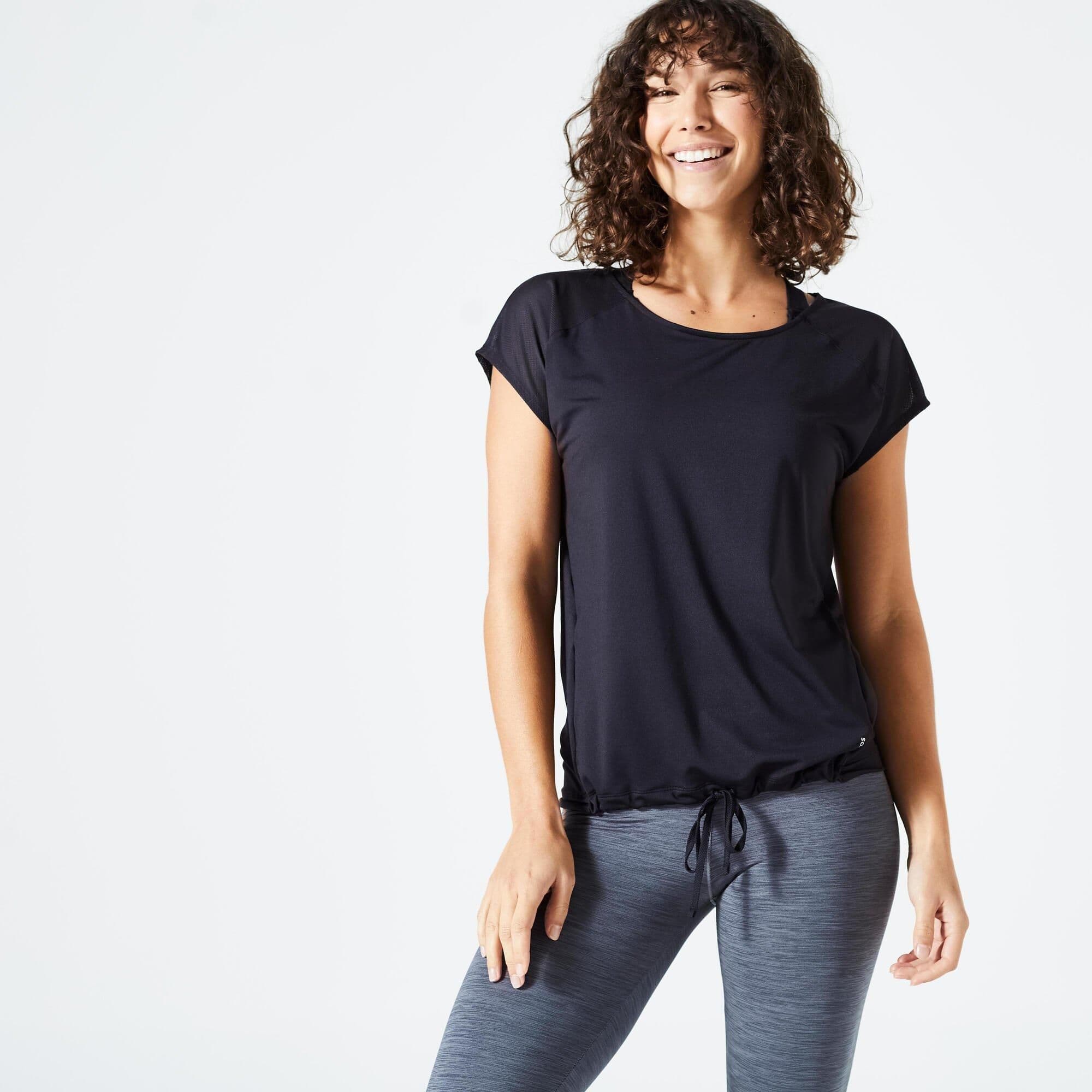 Cardio Fitness Loose Crew Neck T Shirt
