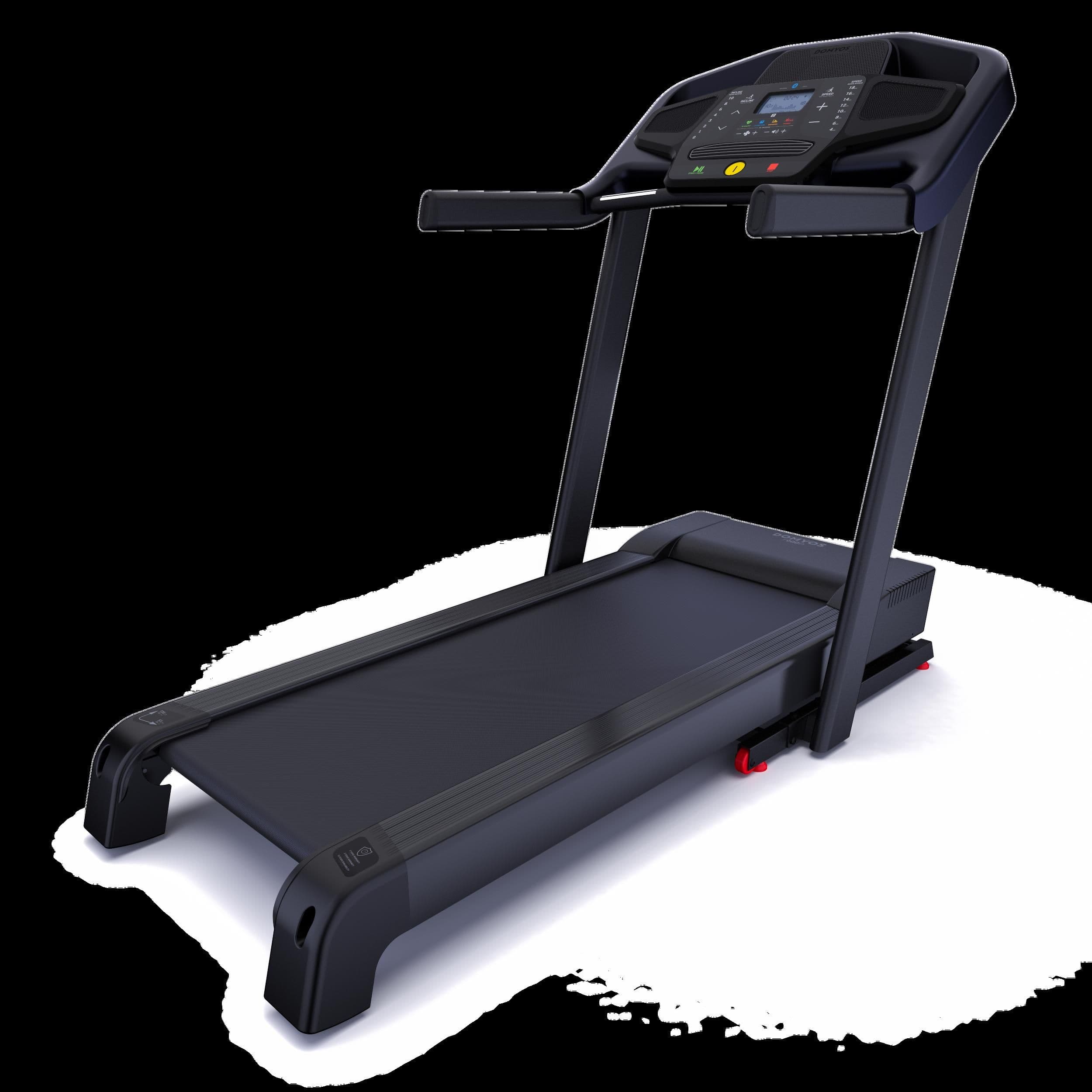 High Performance Connected Treadmill 18 Km H 50X143Cm