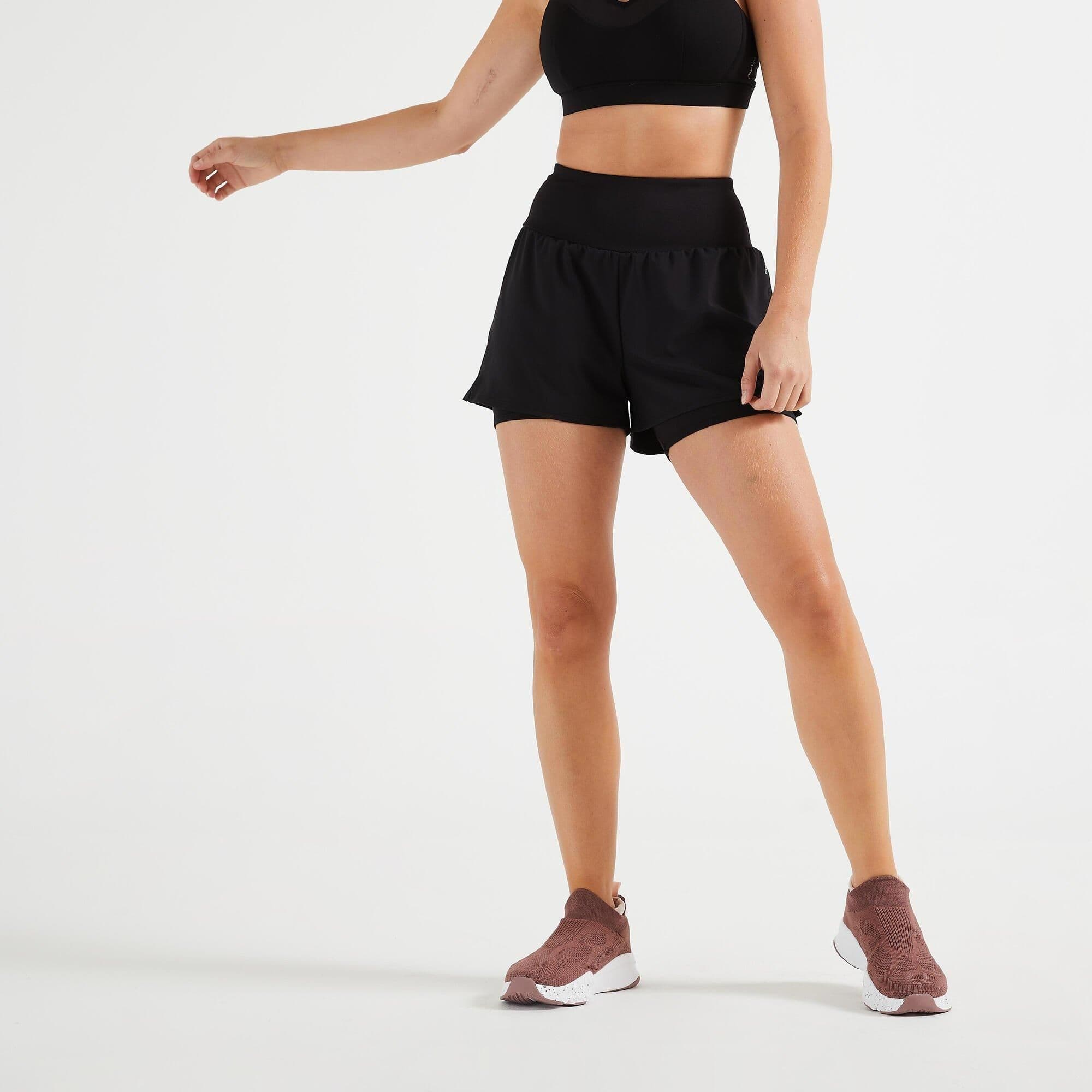 2 1 Fitness Cardio Shorts
