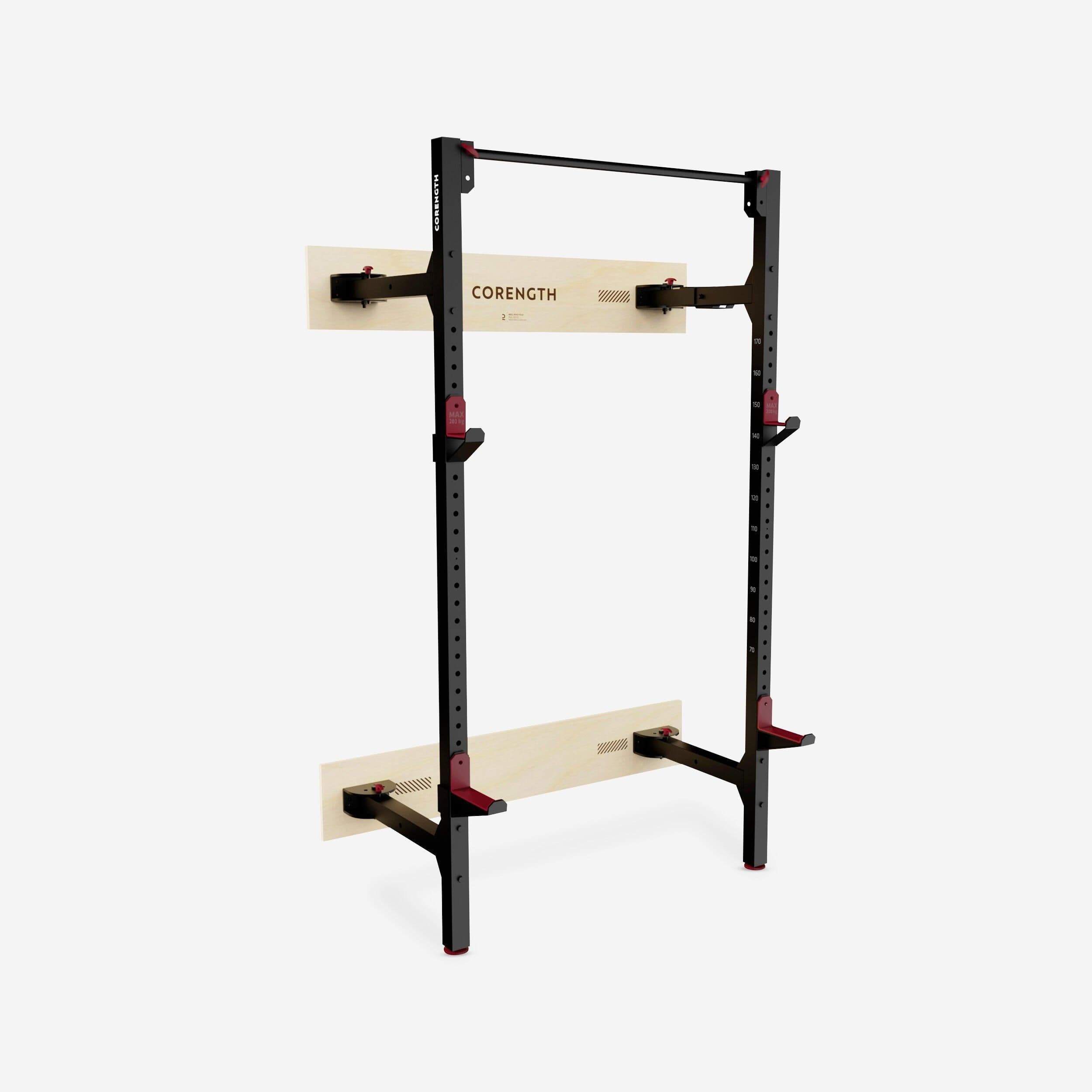 Fold Down Wall Rack