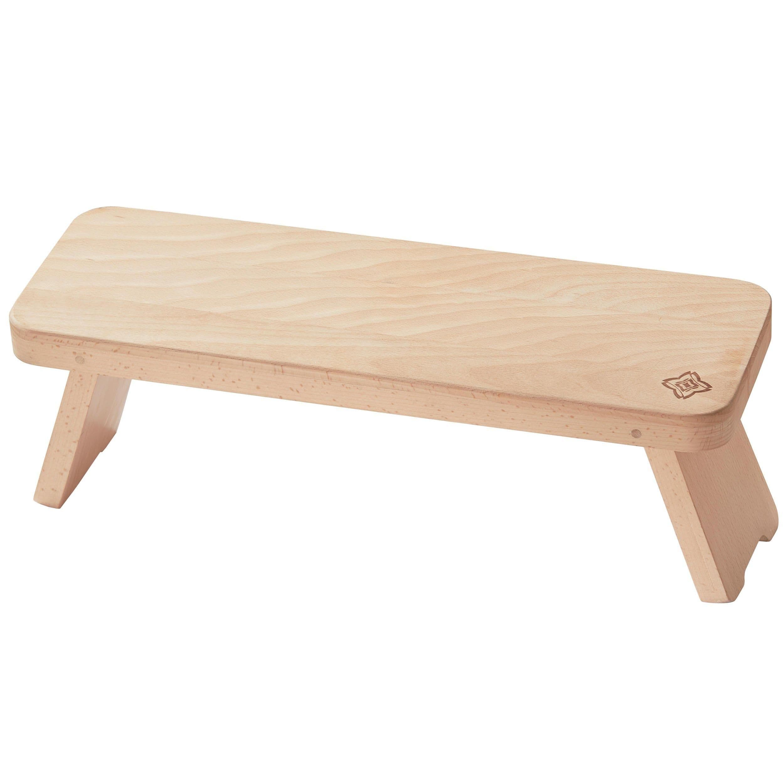 Foldable Yoga Meditation Bench Beech