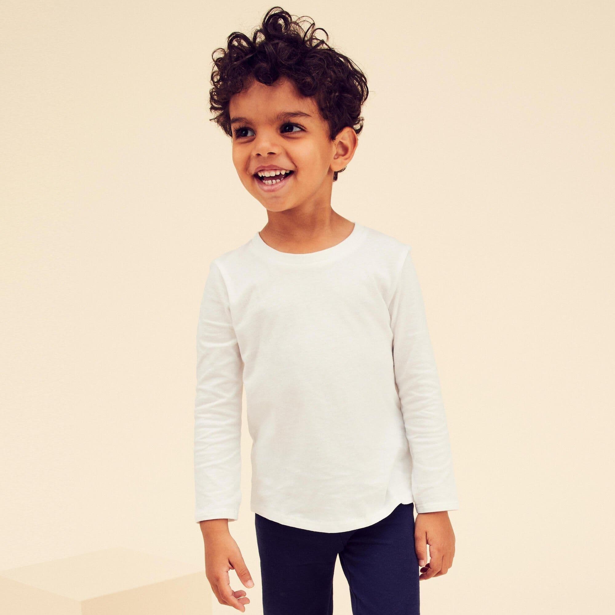 Long Sleeved Cotton T Shirt Basic