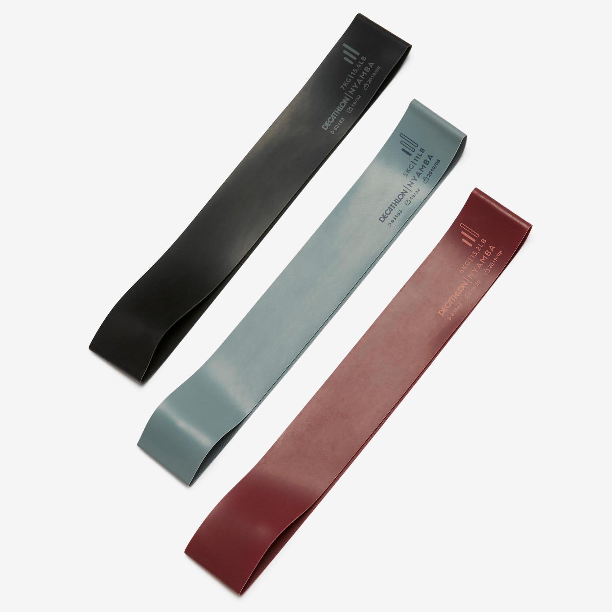 Fitness Resisce Bands Three Pack 5 6
