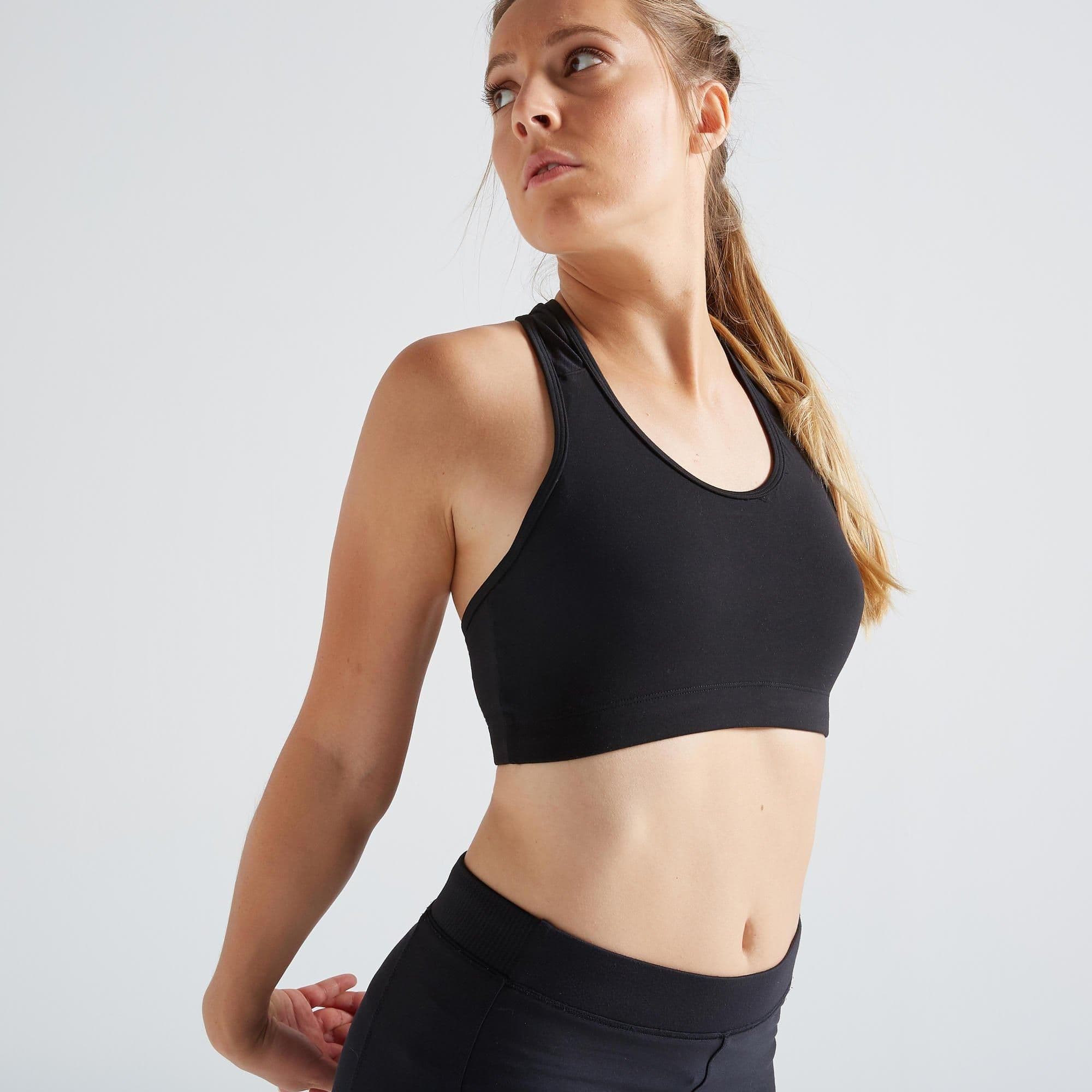 Light Support Fitness Bra 100