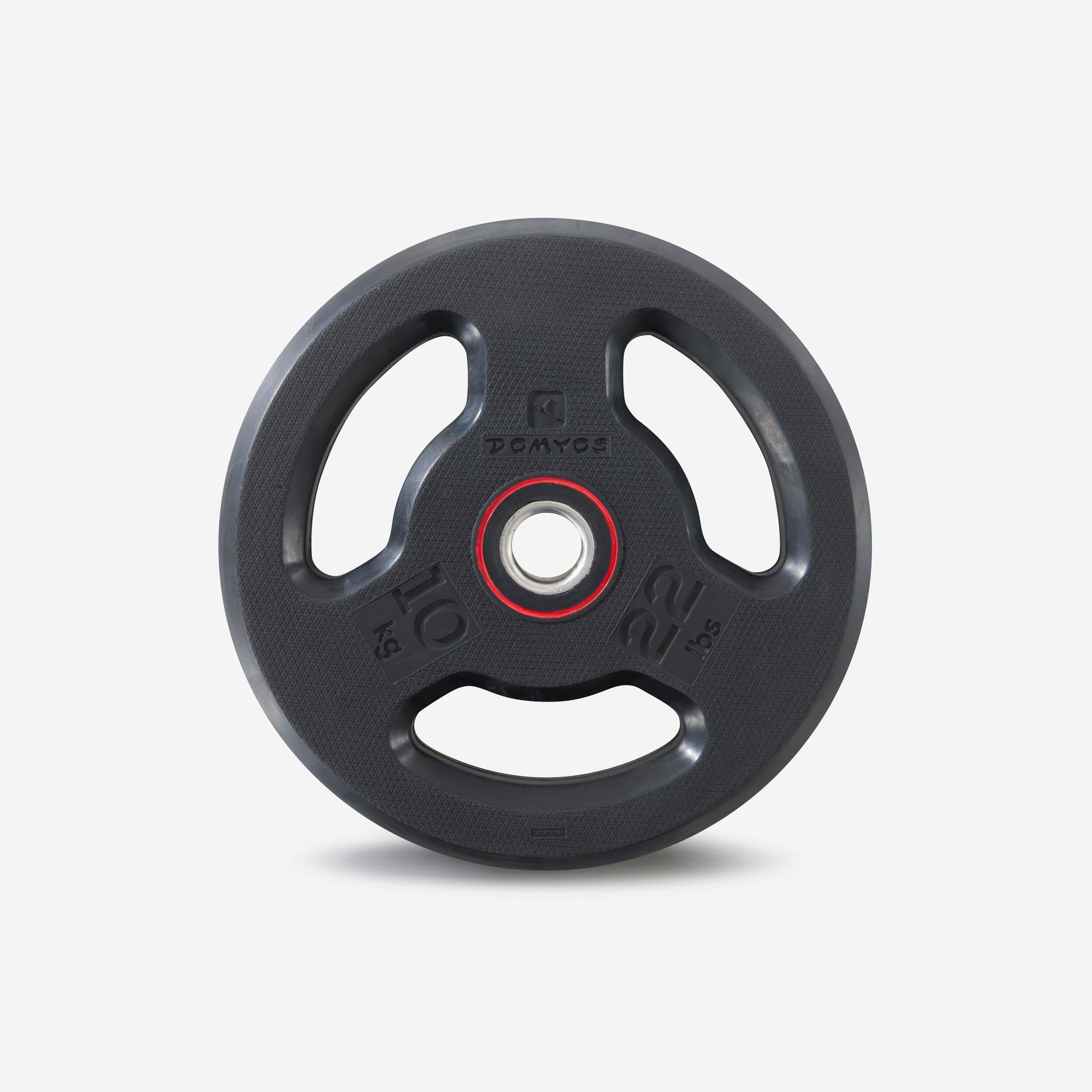 Rubber Weight Disc Handles 28 Mm