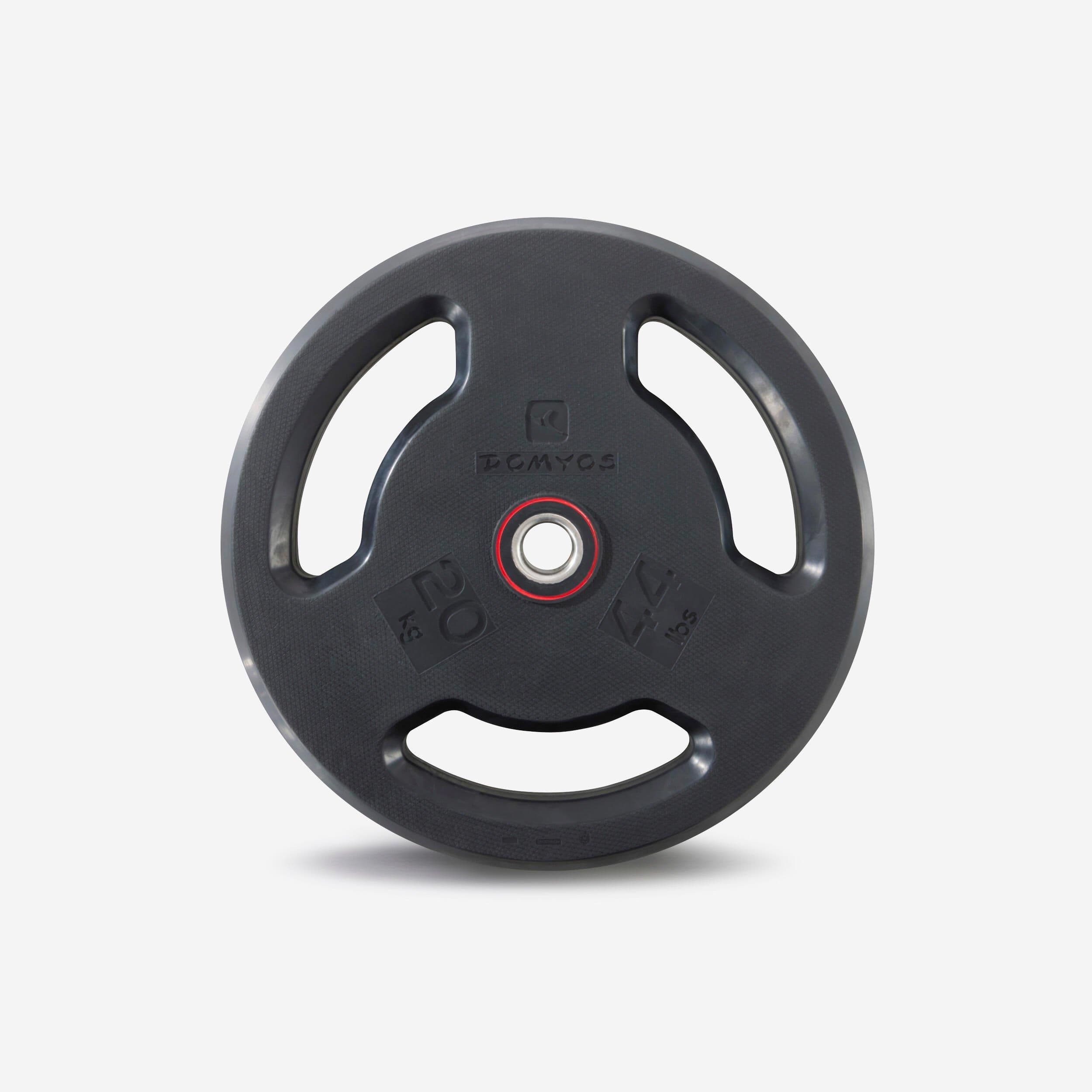 Rubber Weight Disc Handles 28Mm