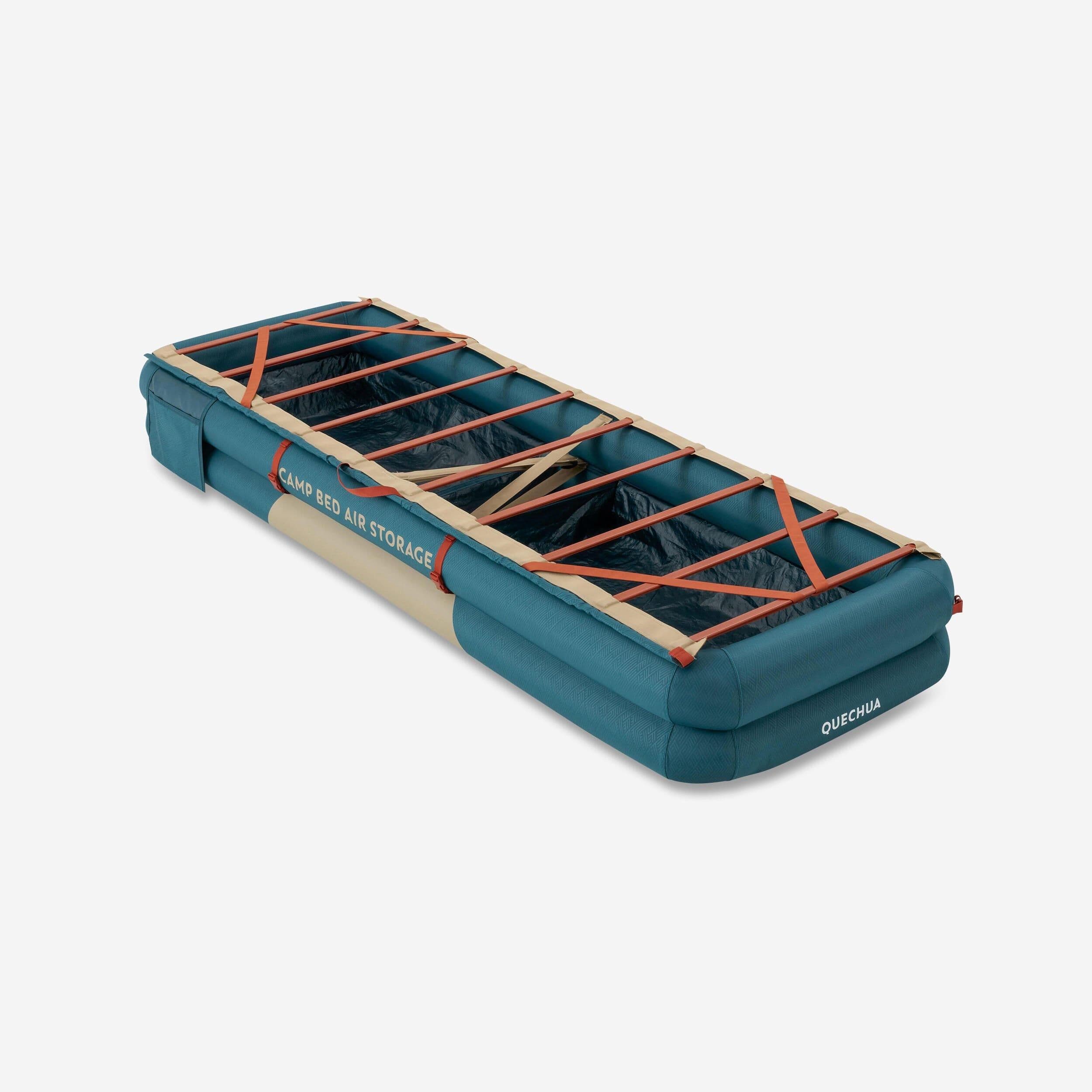 Inflatable Camping Bed Base Camp Bed Air + Storage 70 Cm 1 Person