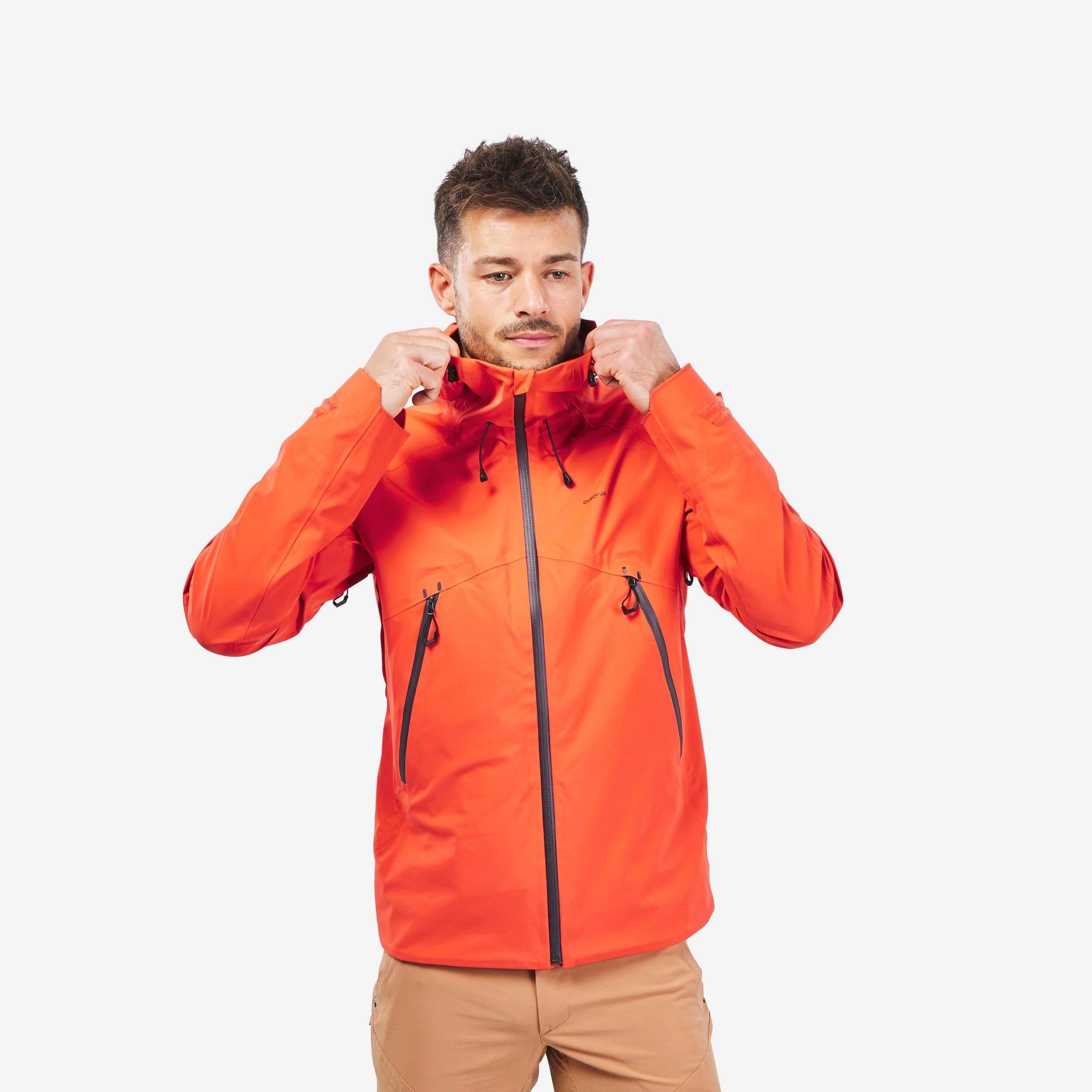 Hiking Lightweight Waterproof Jacket Mh500