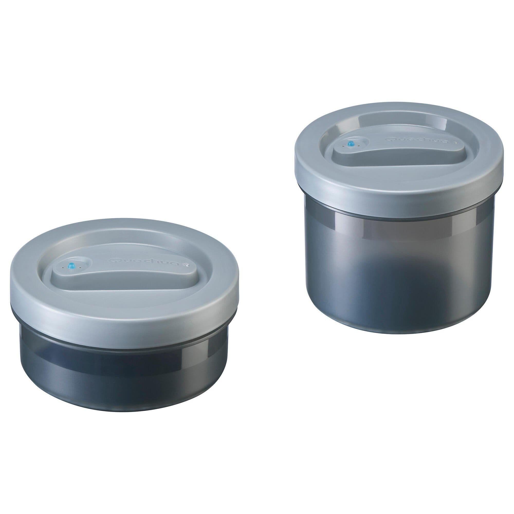 2 Airtight Food Box Kit 0.35 0.65 Litre
