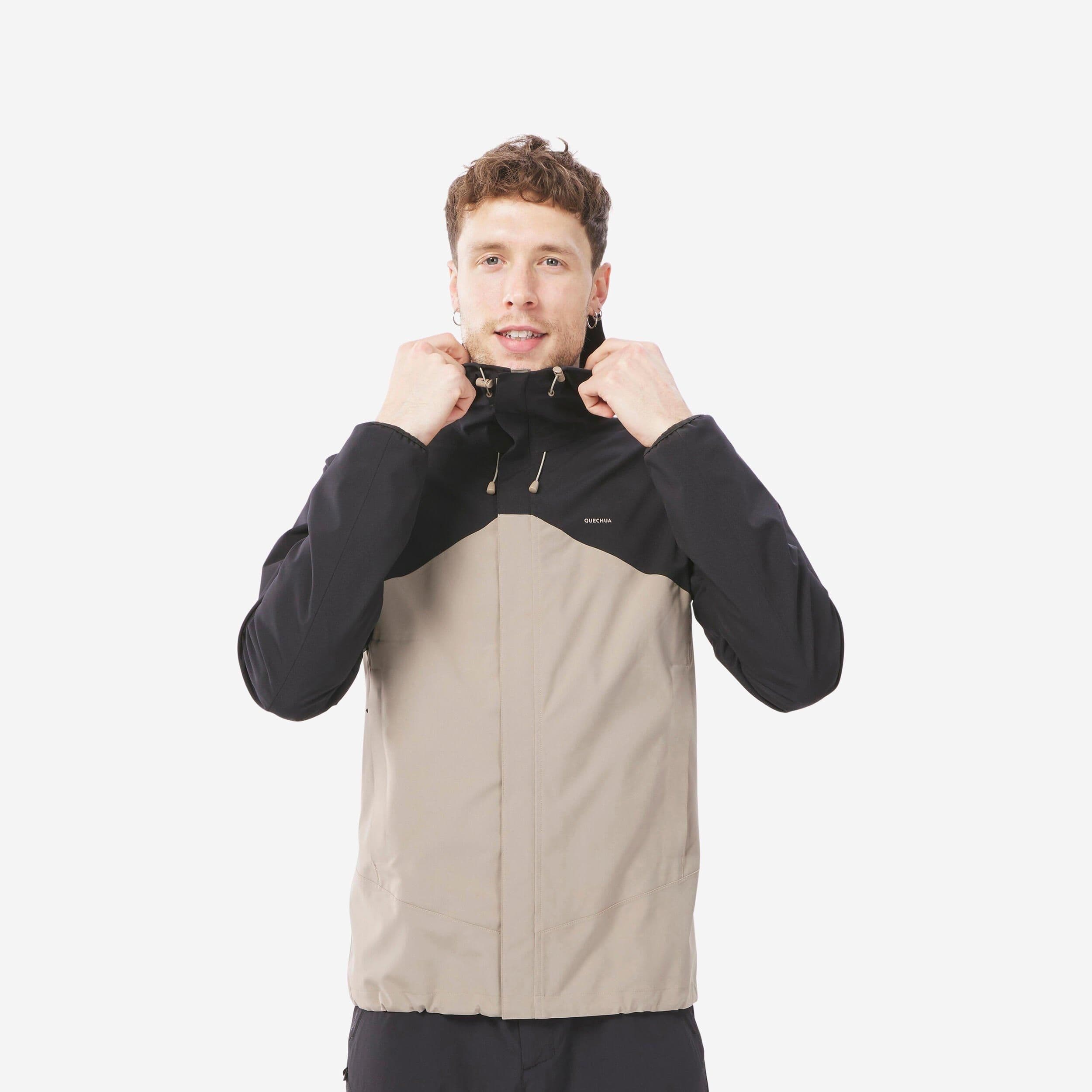 Hiking Lightweight Waterproof Jacket Mh150