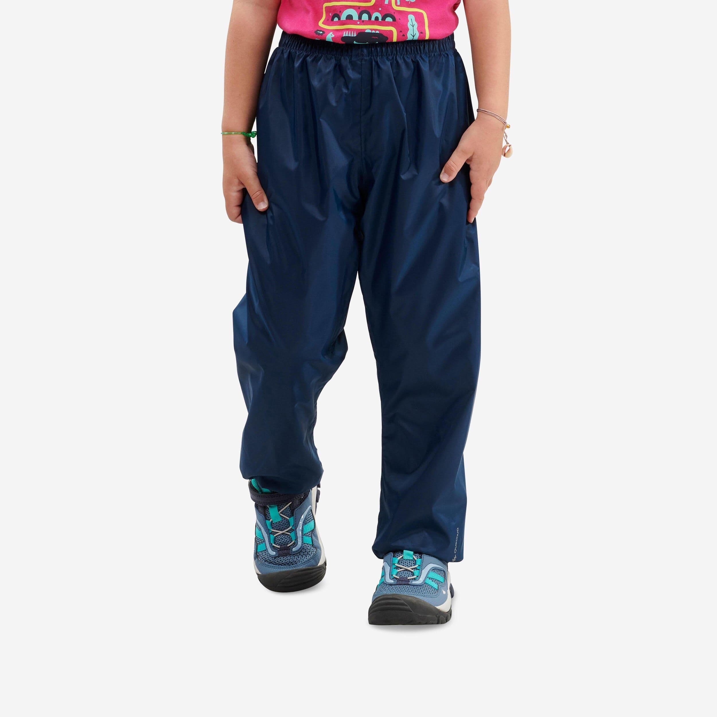 Hiking Waterproof Overtrousers Mh100