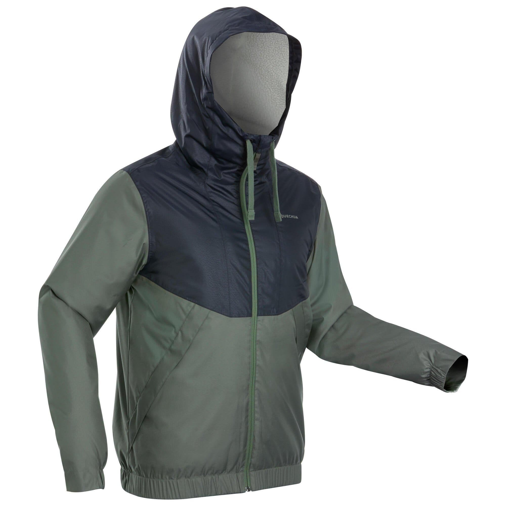 Hiking Waterproof Winter Jacket Sh100 5 Degrees C