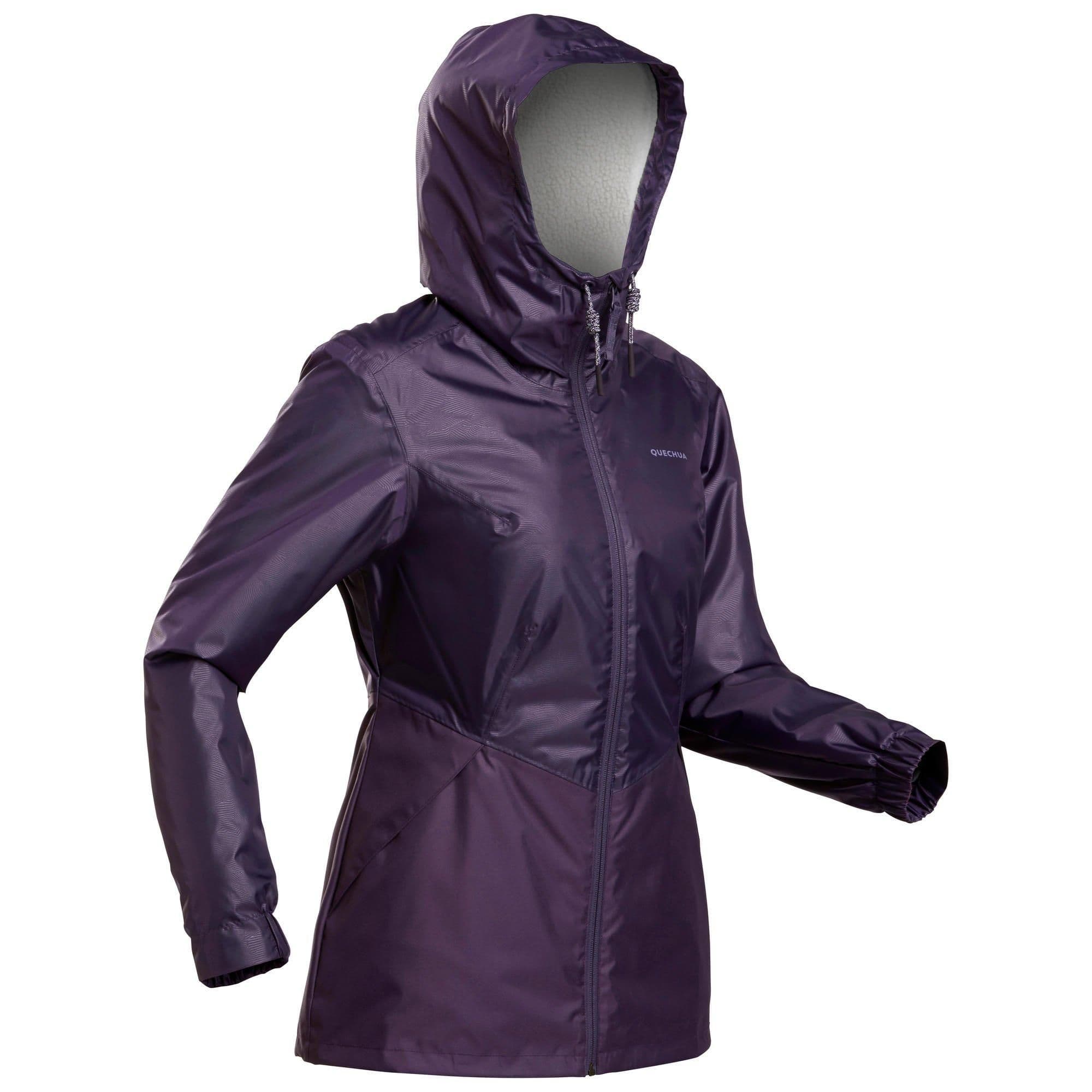 Waterproof Winter Hiking Jacket Sh100 5 Degrees C