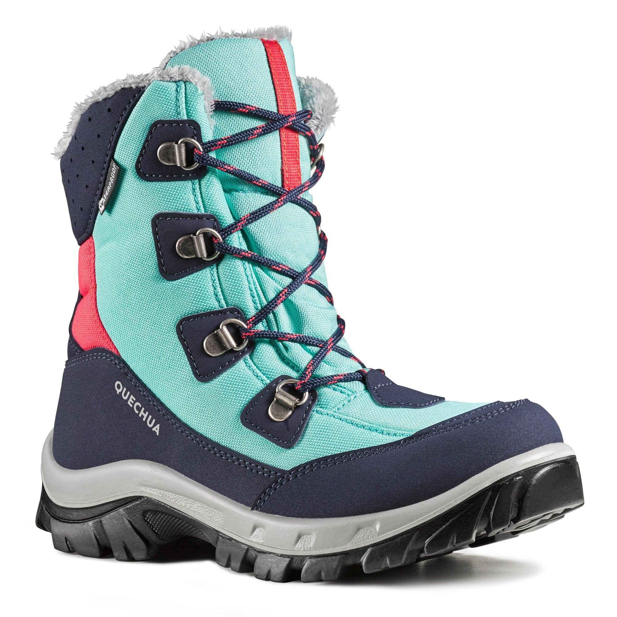 Warm Waterproof Hiking Boots Warm High Laces