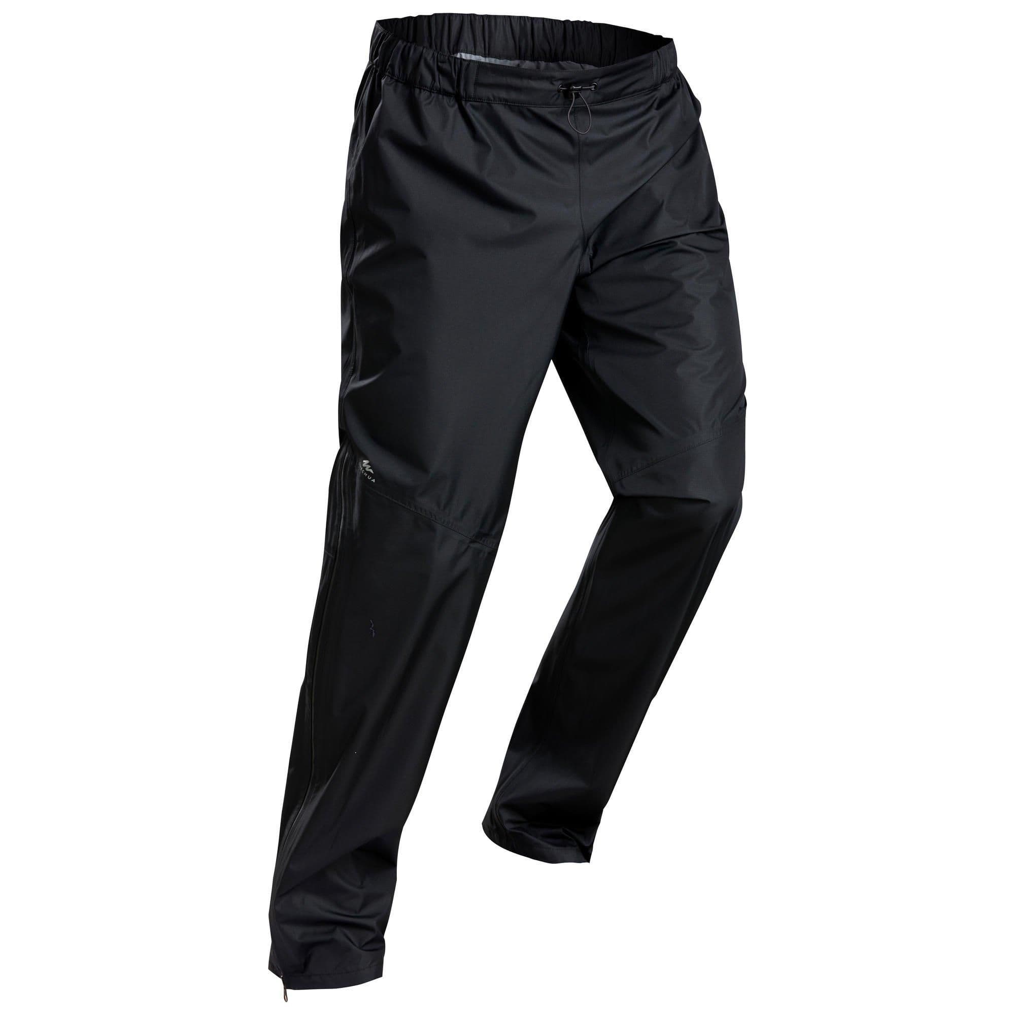 Hiking Lightweight Waterproof Overtrousers Mh500