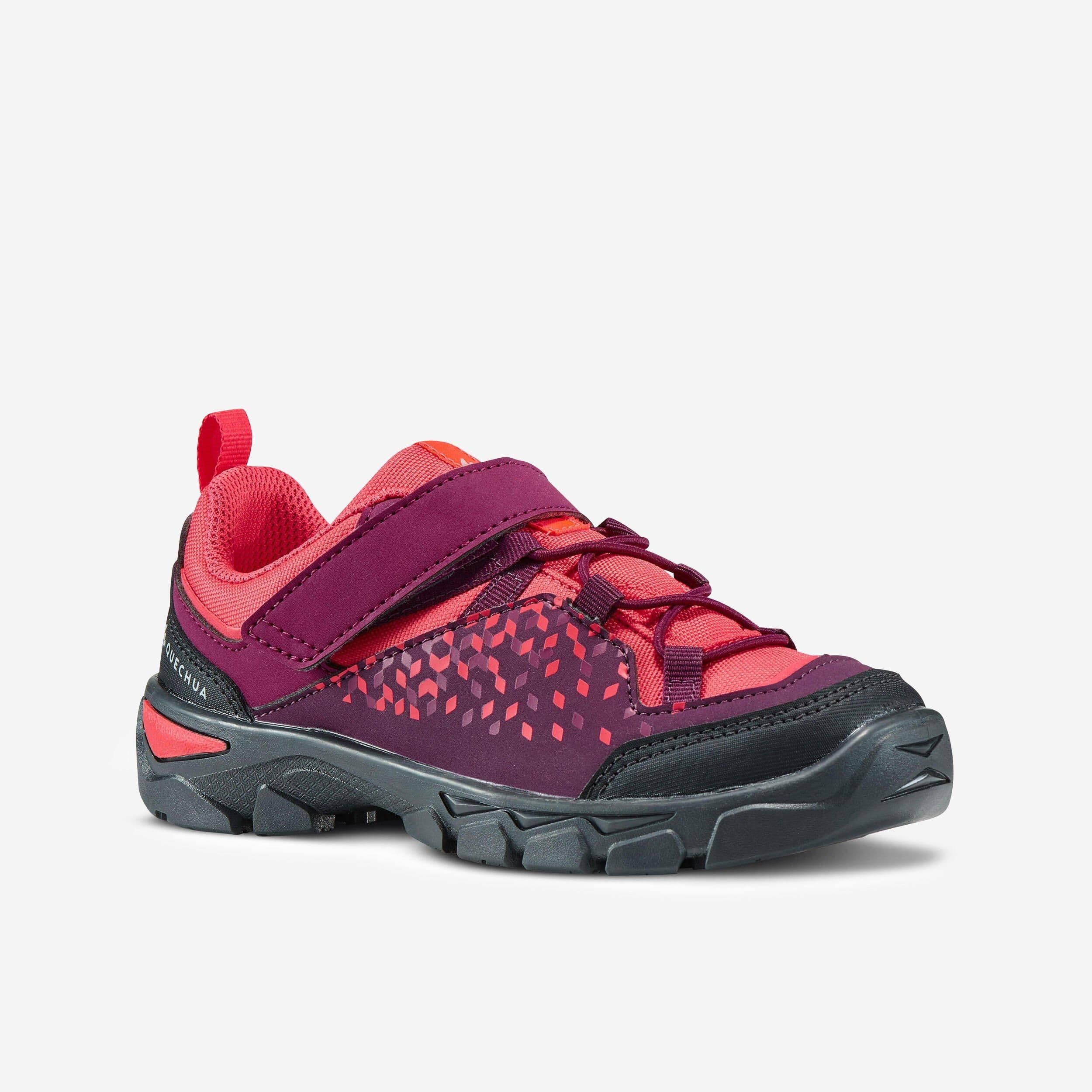 Velcro Hiking Shoes Mh120 Low 28 To 34