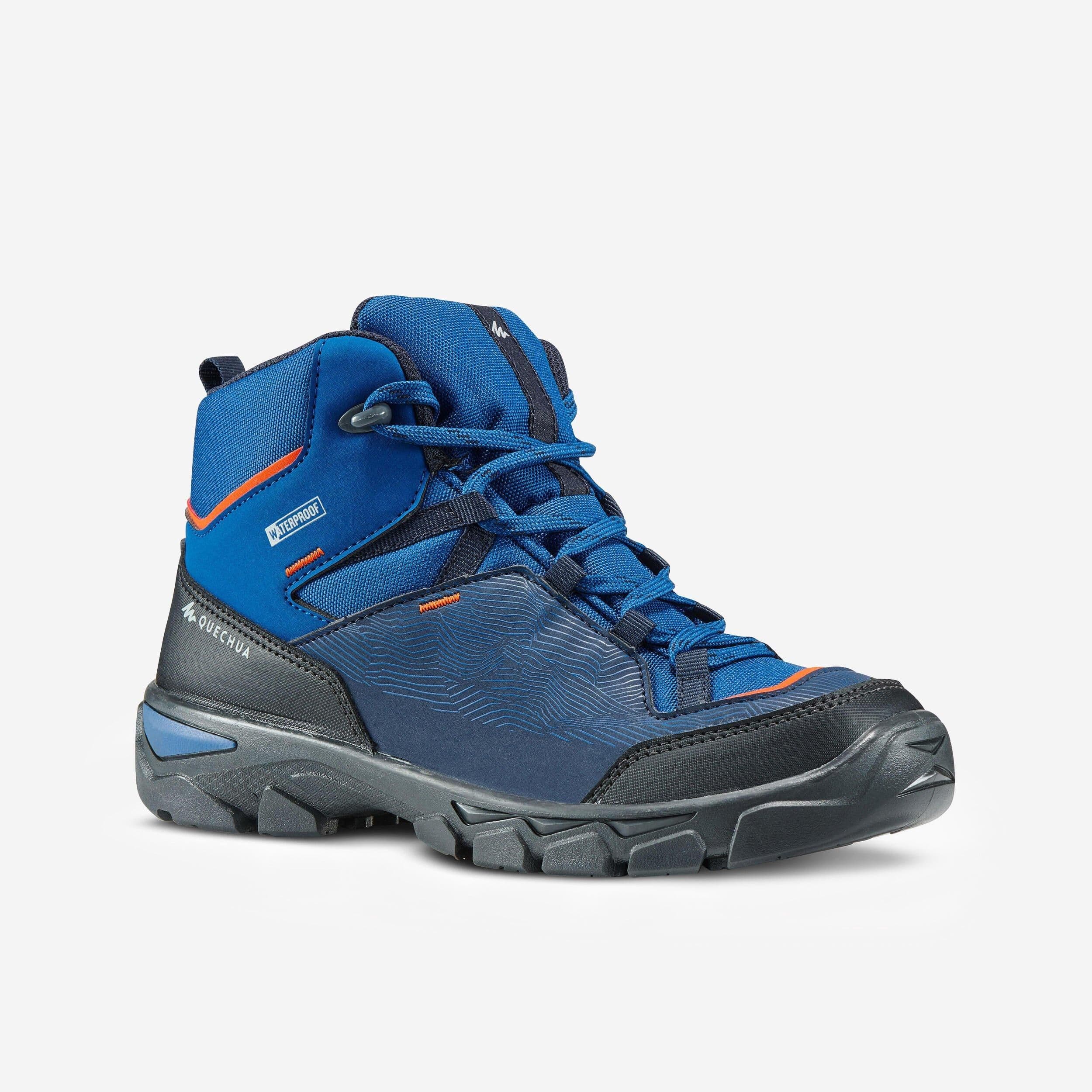 Waterproof Walking Shoes Mh120 Mid