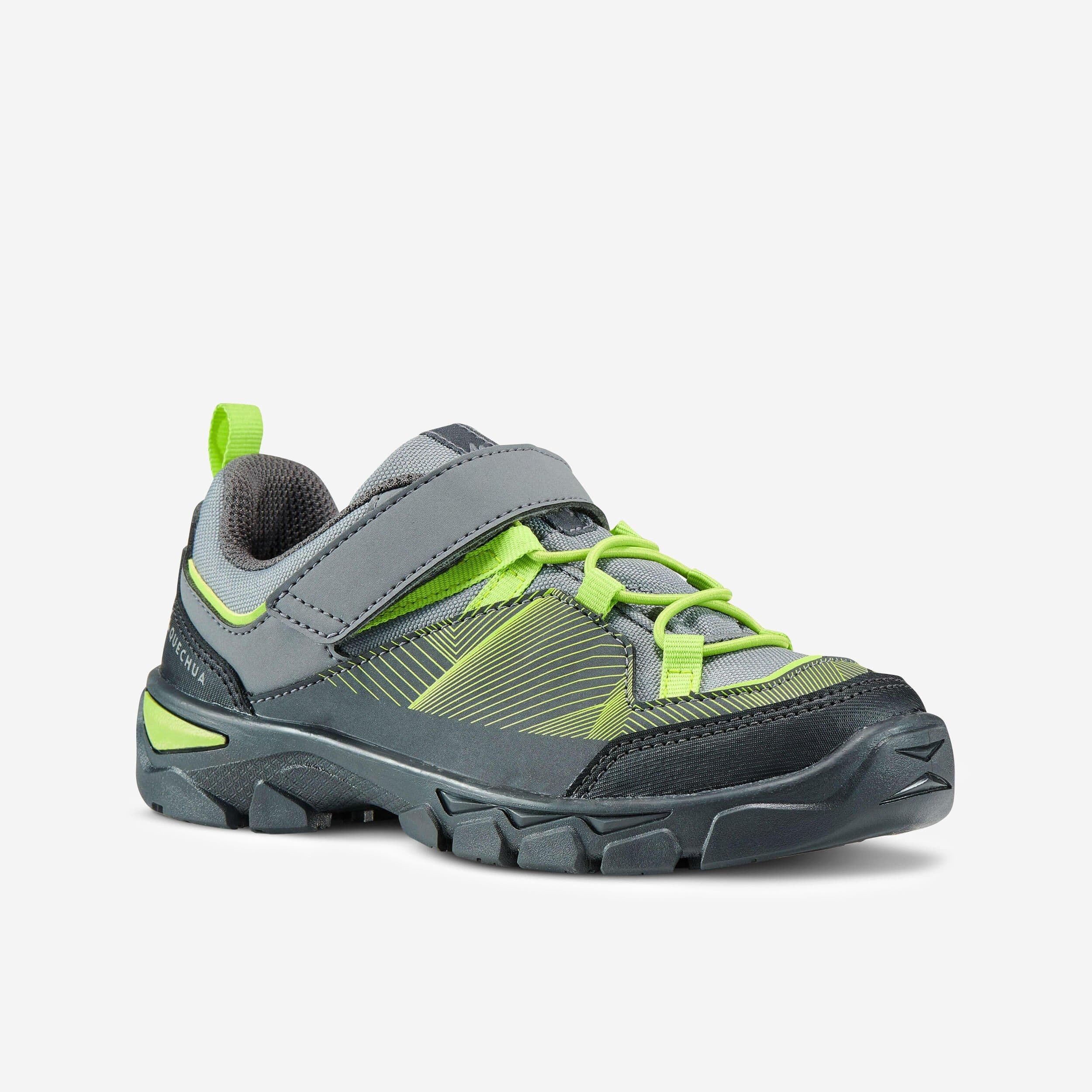 Velcro Hiking Shoes Mh120 Low 28 To 34