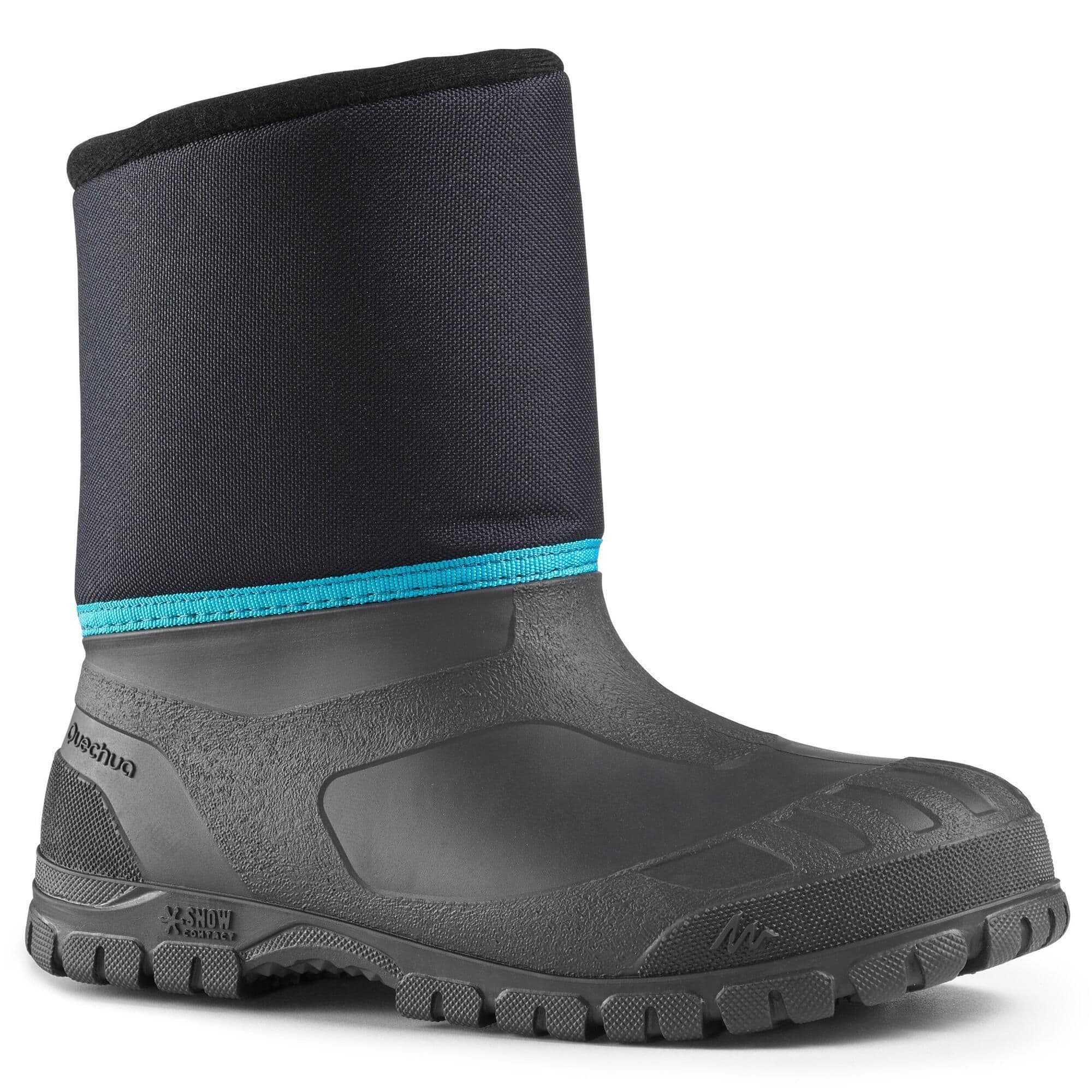 Warm Waterproofhiking Boots Sh100 Warm 4.5