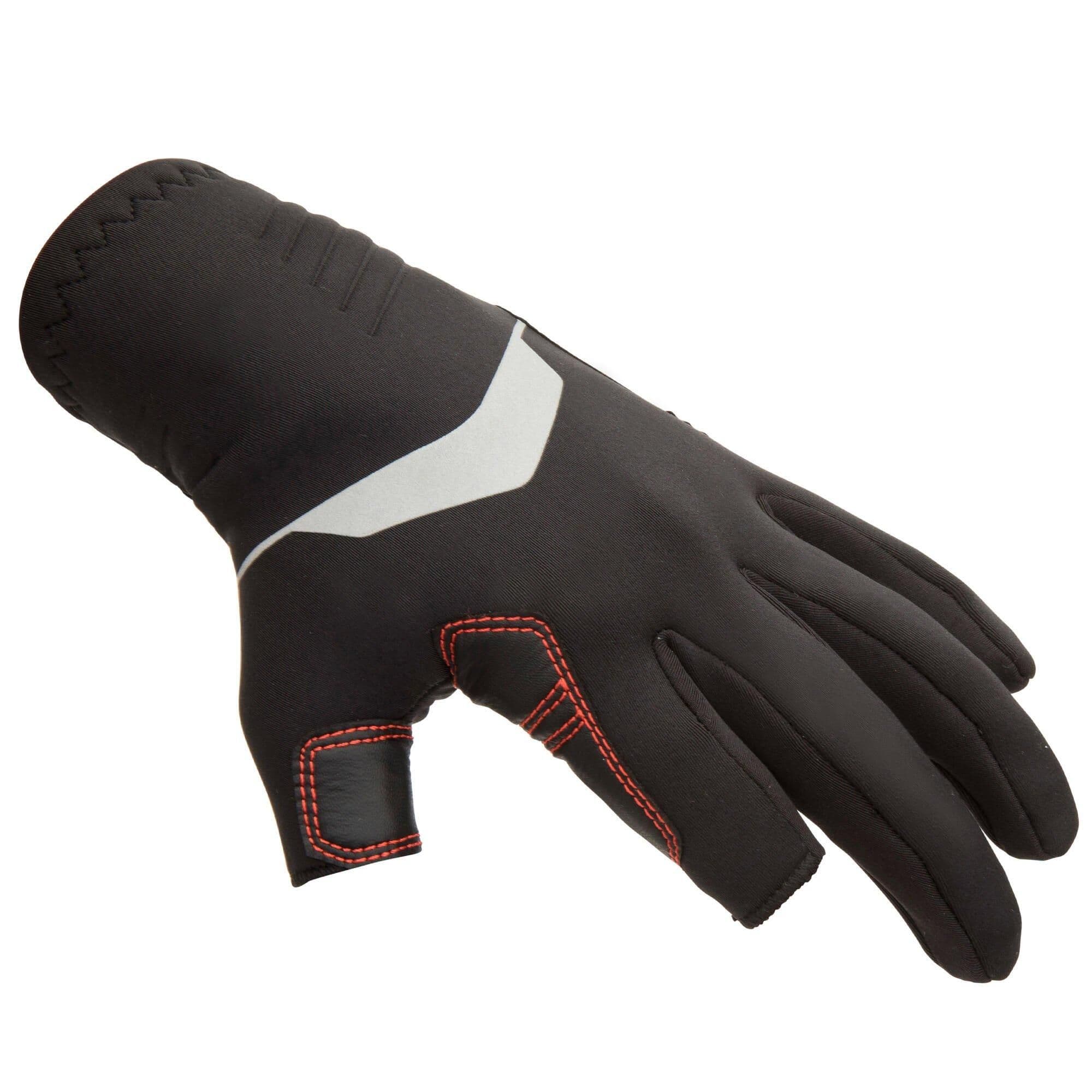 Sailing 1 Mm Neoprene Gloves 2 Fingers Cut 900