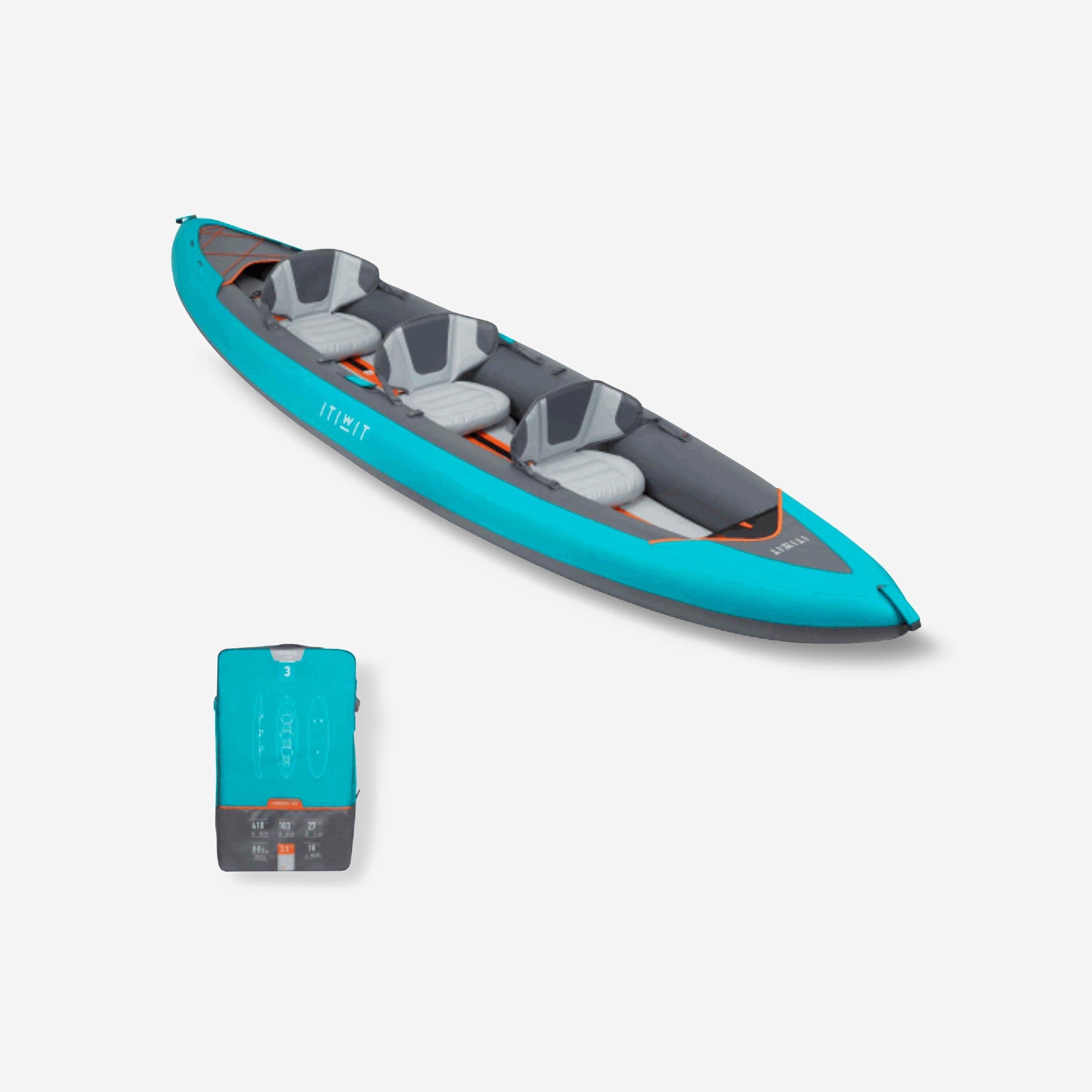 X100 2 3 Person Drop Stitch Floor Touring Inflatable Kayak