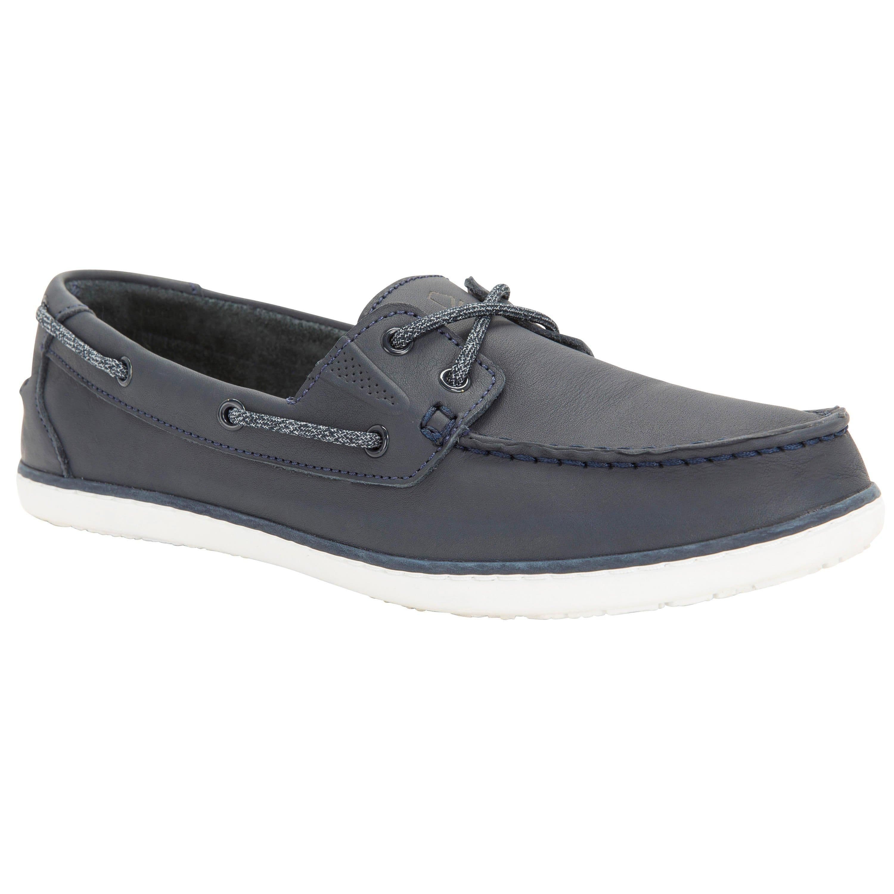Leather Sailing Boat Shoes 500