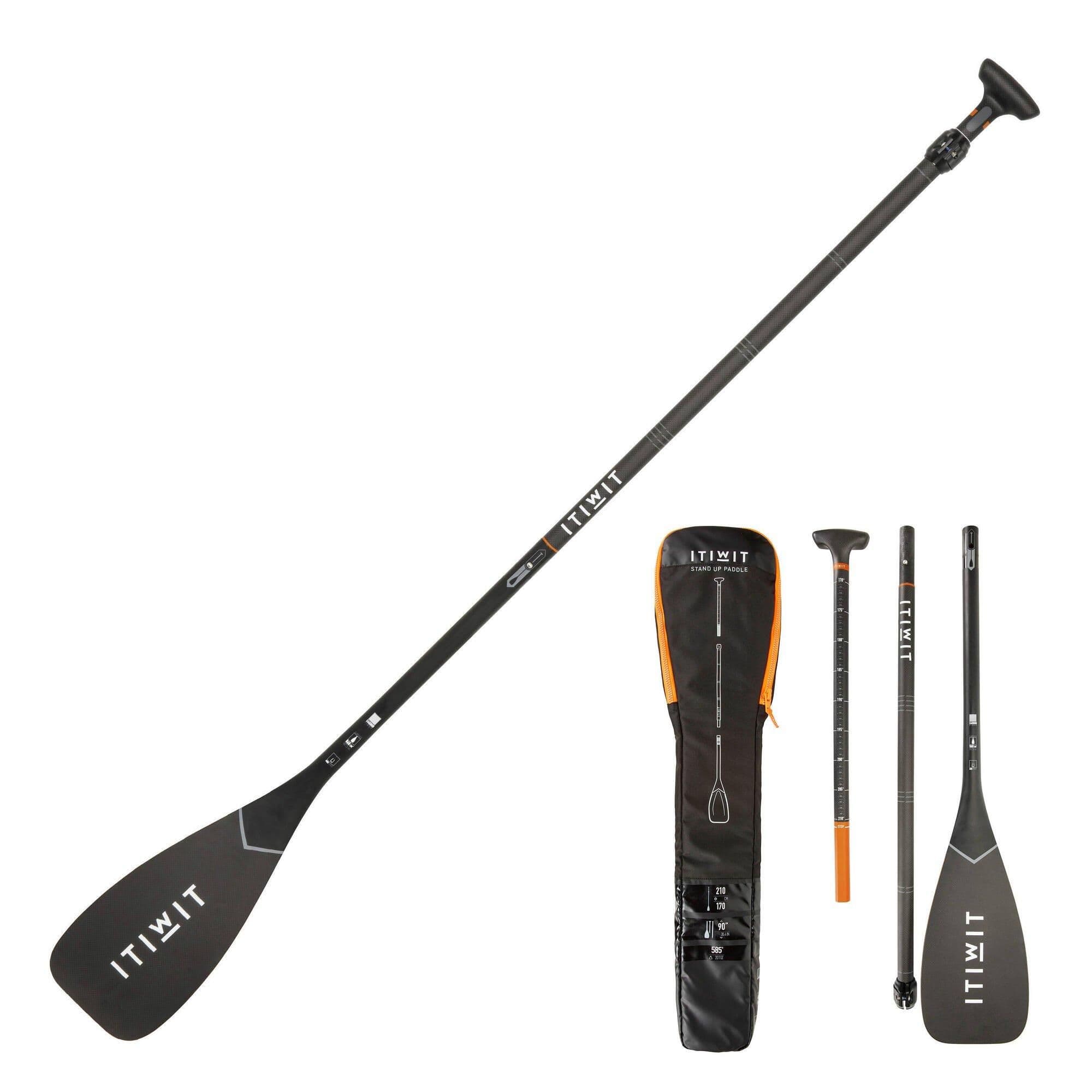 3 Part Adjustable Carbon Sup Paddle