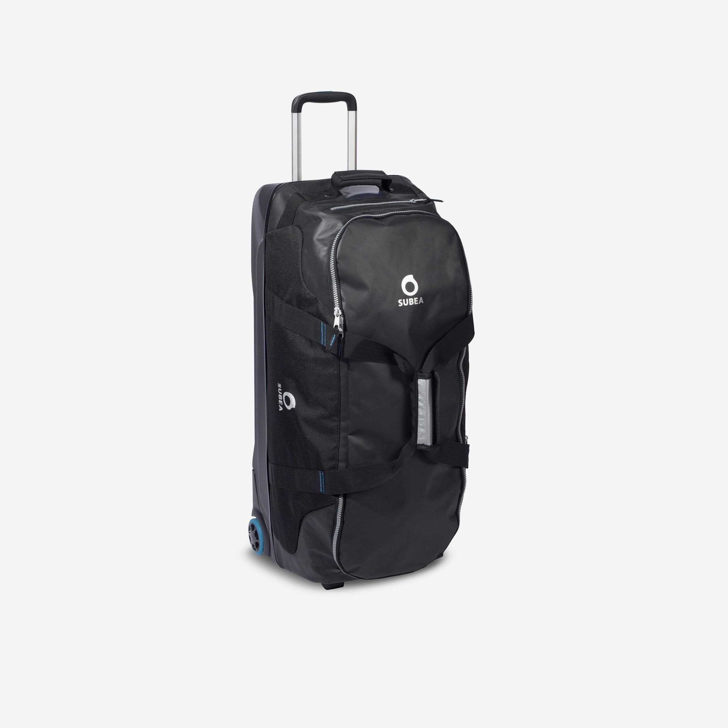 Scuba Diving Travel Bag 90 L Rigid Shell Wheels