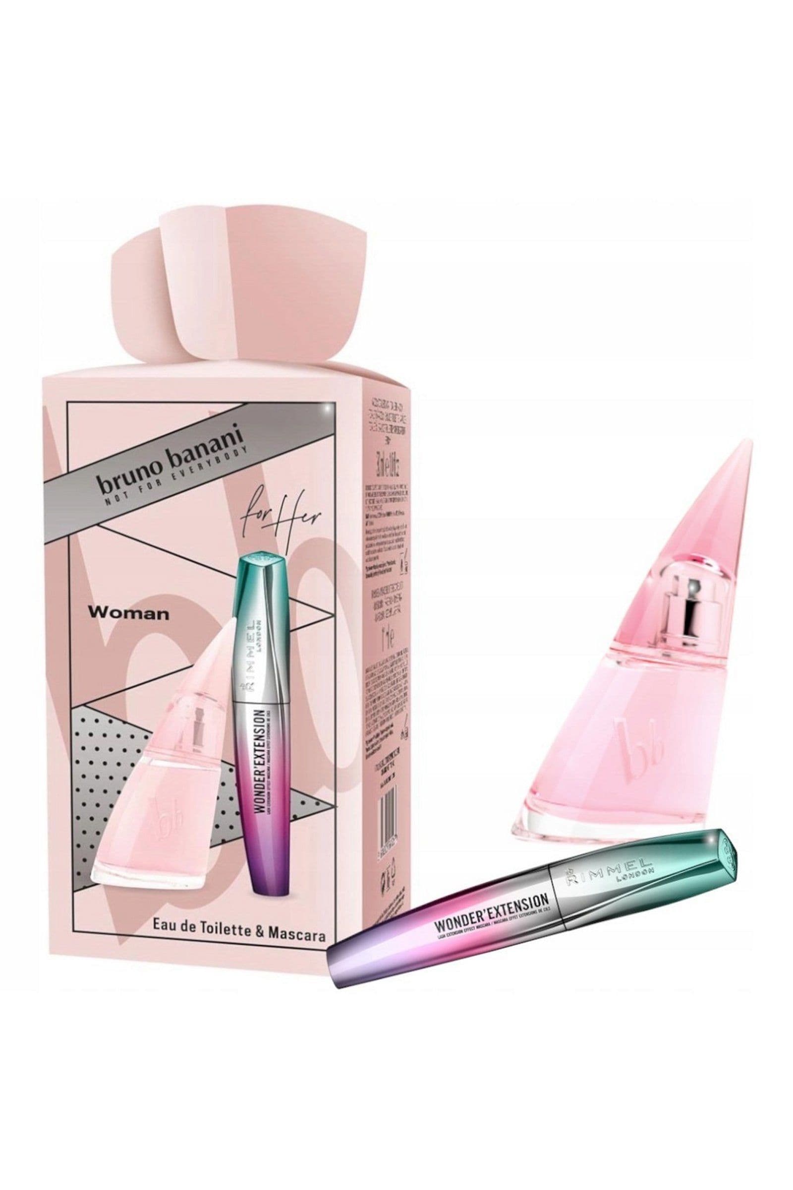 Woman Eau de Toilette Spray + Rimmel Wonder Mascara White