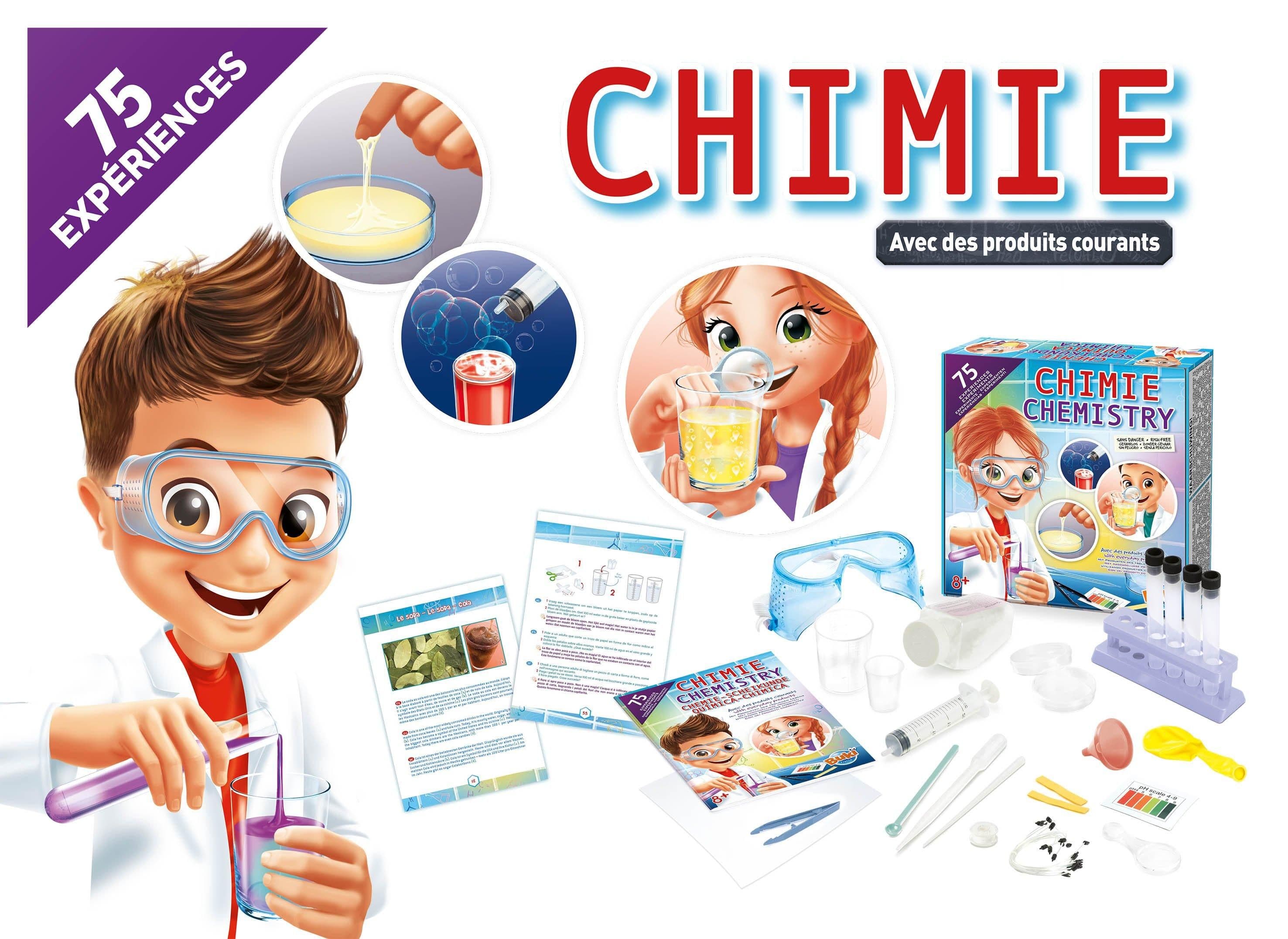 Chemistry Set with 75 Experiments