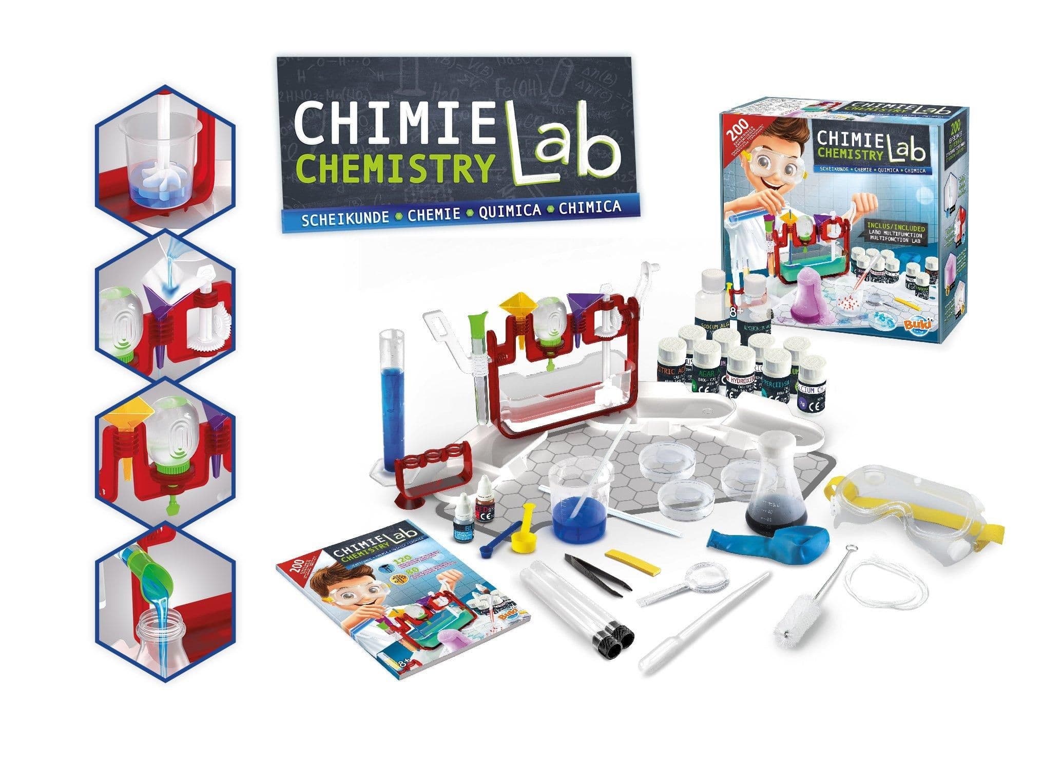 Chemistry Lab with 200 Experiments