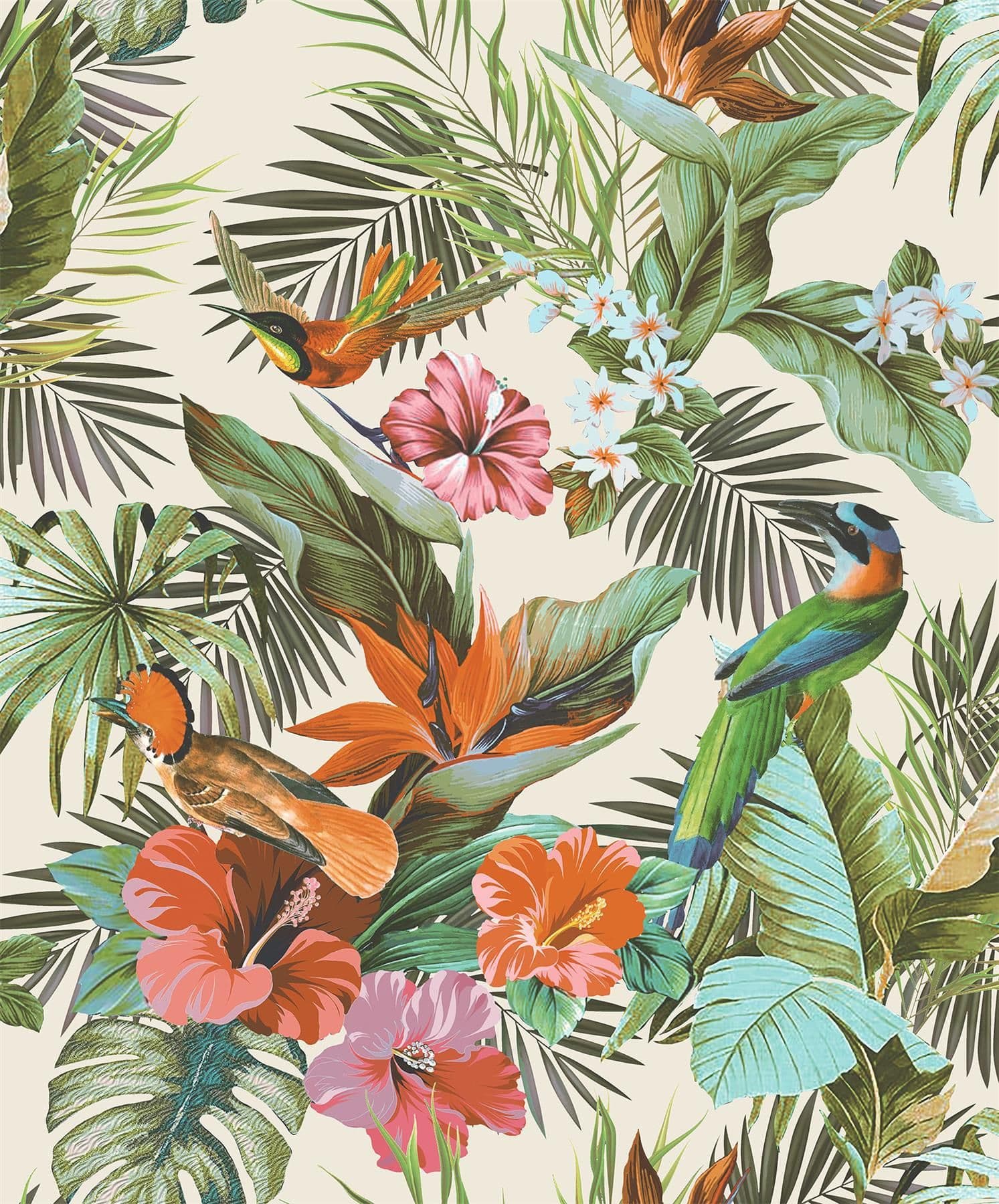 Paradise Birds Wallpaper