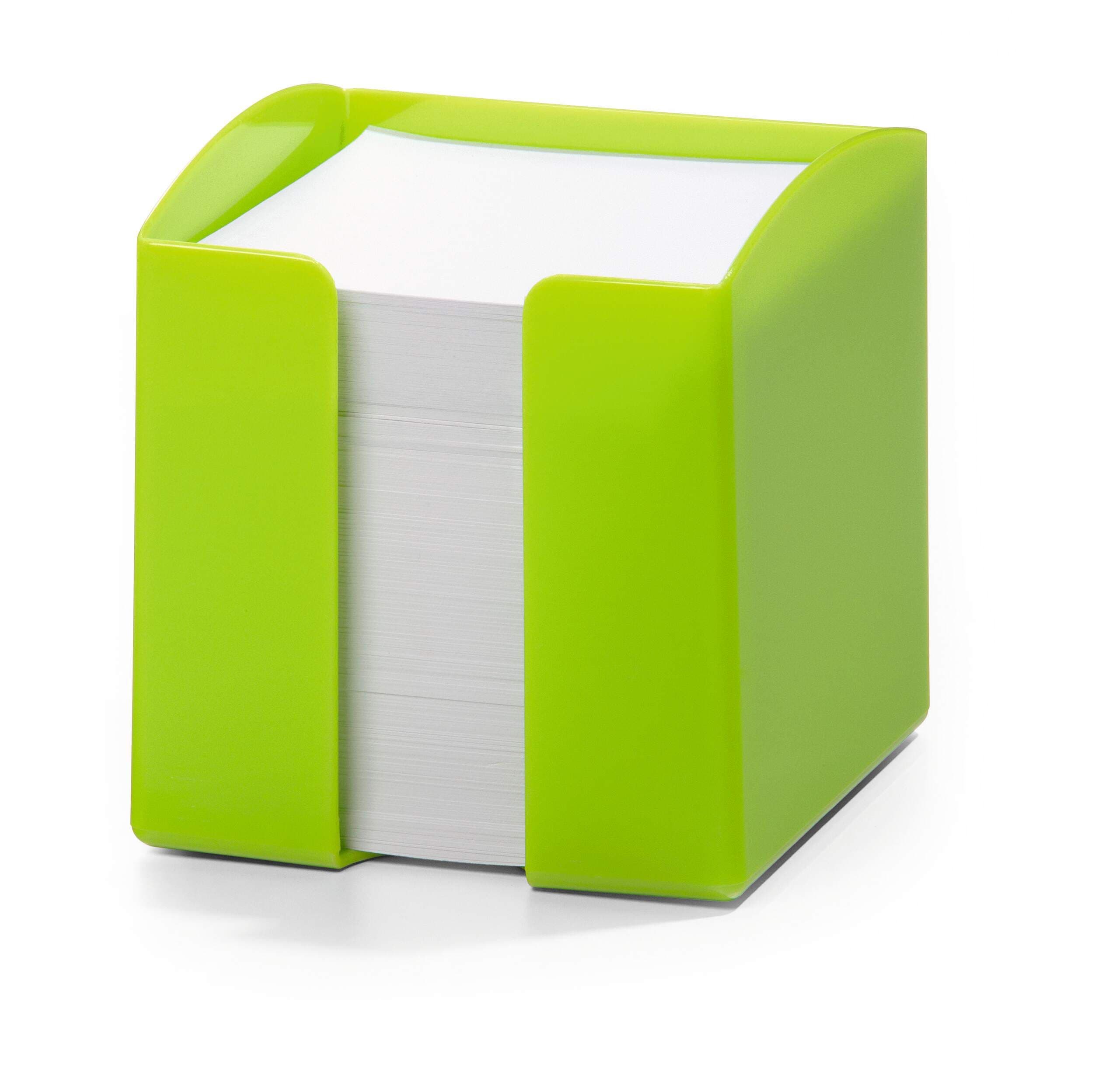 TREND 800 Sheet Note Box Memo Pad Cube - Green