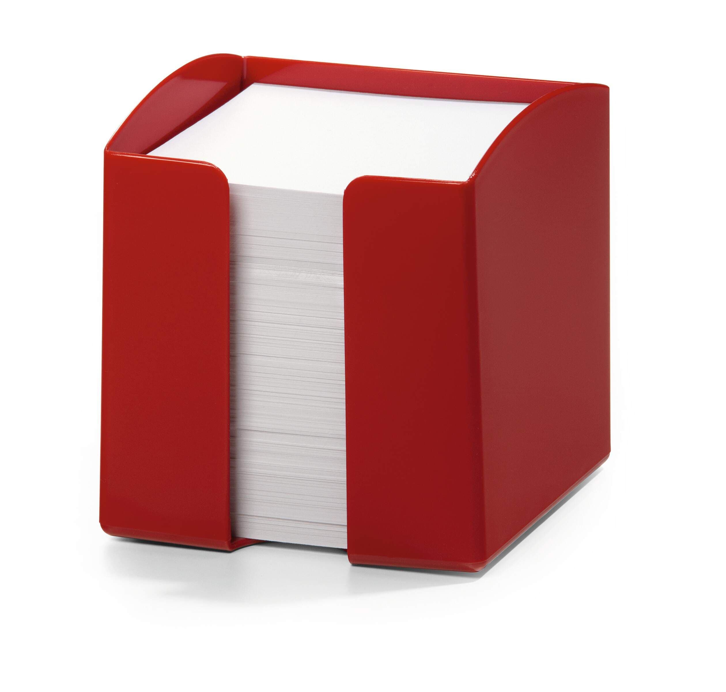 TREND 800 Sheet Note Box Memo Pad Cube - Red