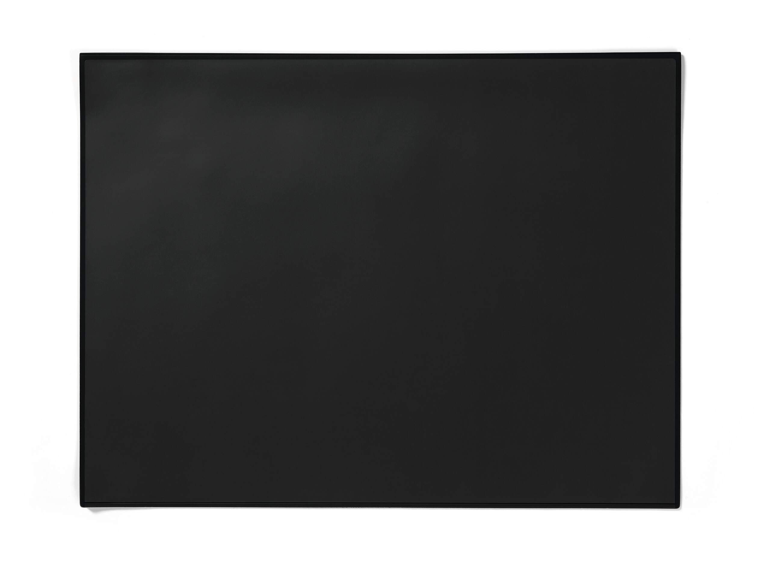 Clear Overlay Edge Protector Desk Mat Pad for Notes - 65x50 cm - Black