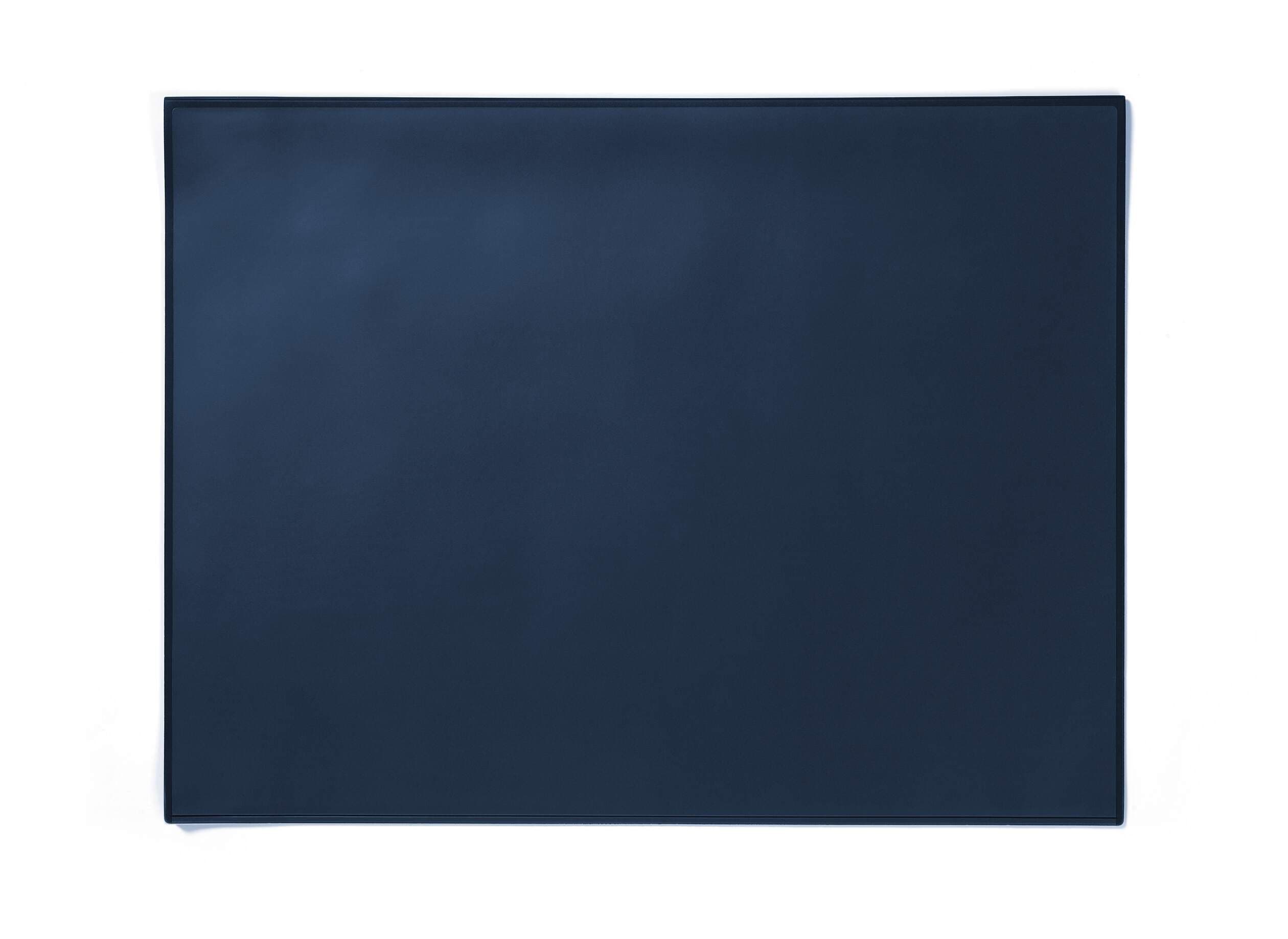 Clear Overlay Edge Protector Desk Mat Pad for Notes - 65x50 cm - Blue