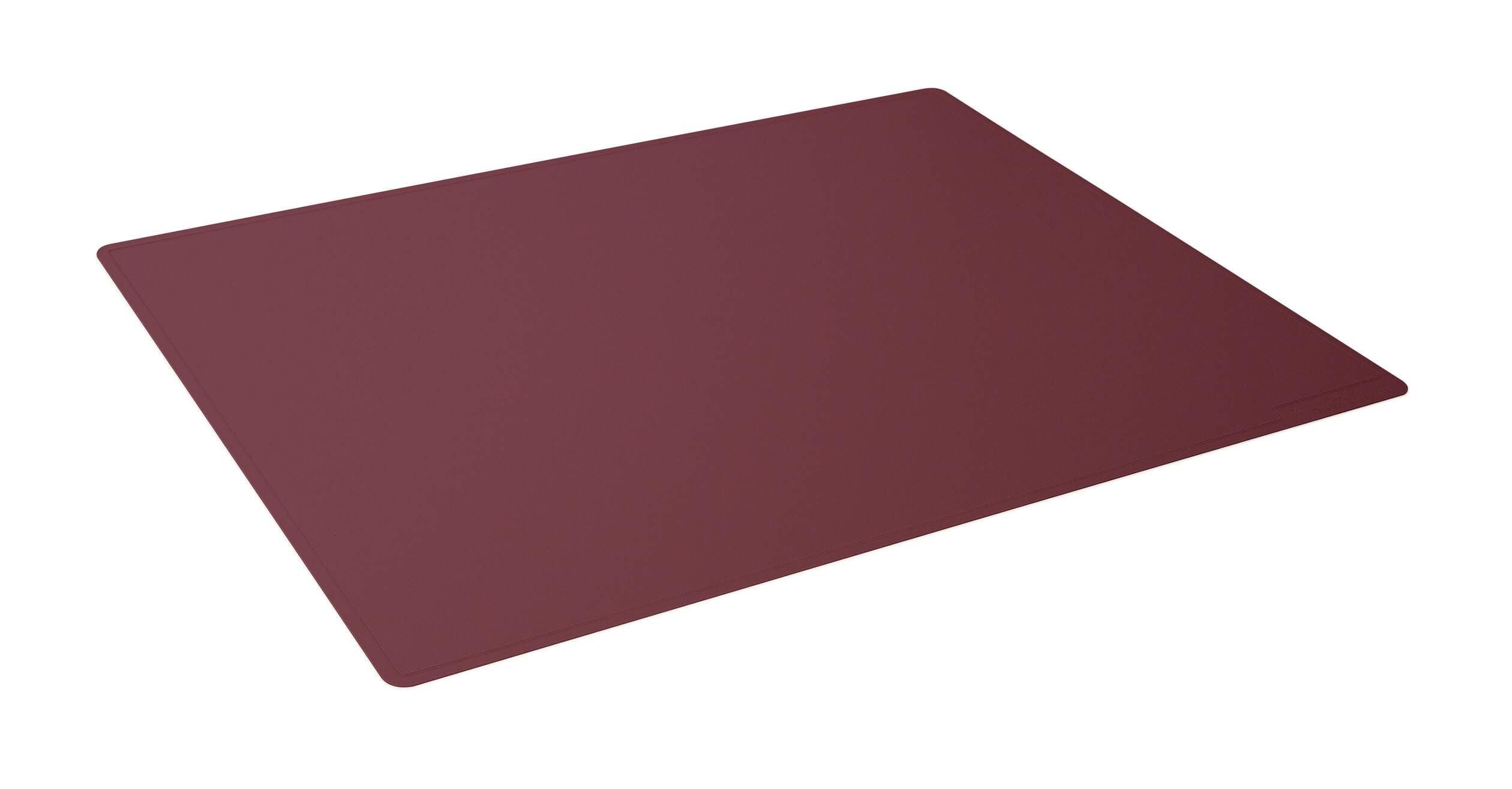 Smooth Non-Slip Desk Mat Laptop PC Keyboard Mouse Pad - 53x40 cm - Red