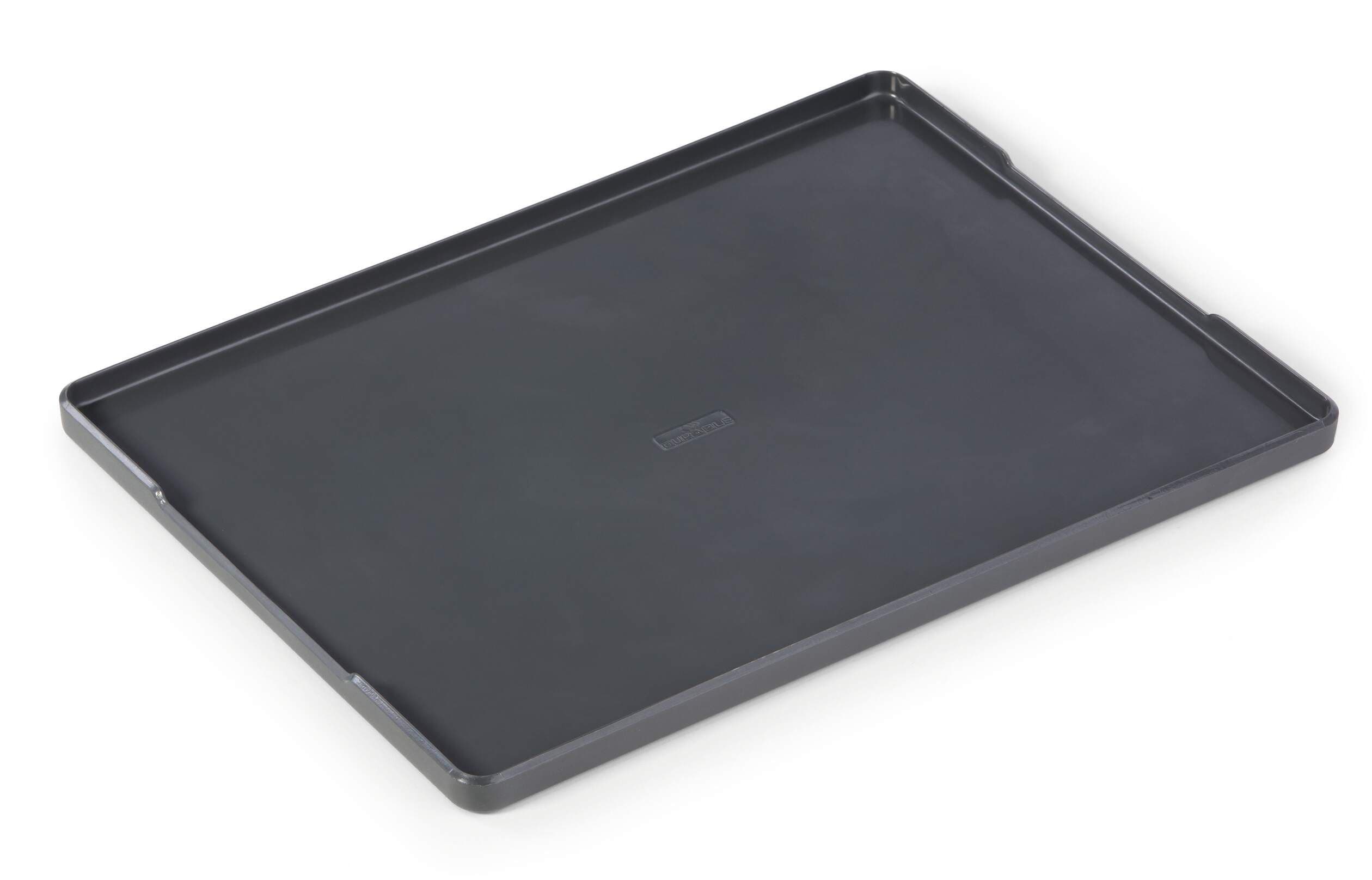 COFFEE POINT Food-Safe Tea Serving Tray Compact for Draws - Grey