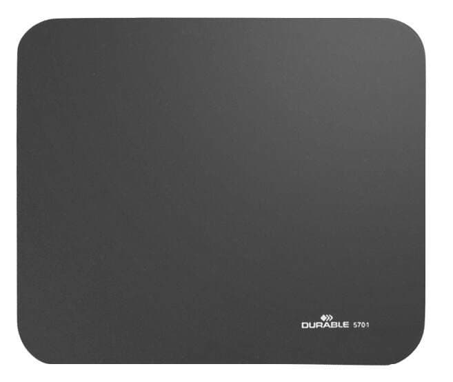 Smooth Non-Slip Foam Precision Mouse Pad - 26 x 22 cm - Charcoal Black