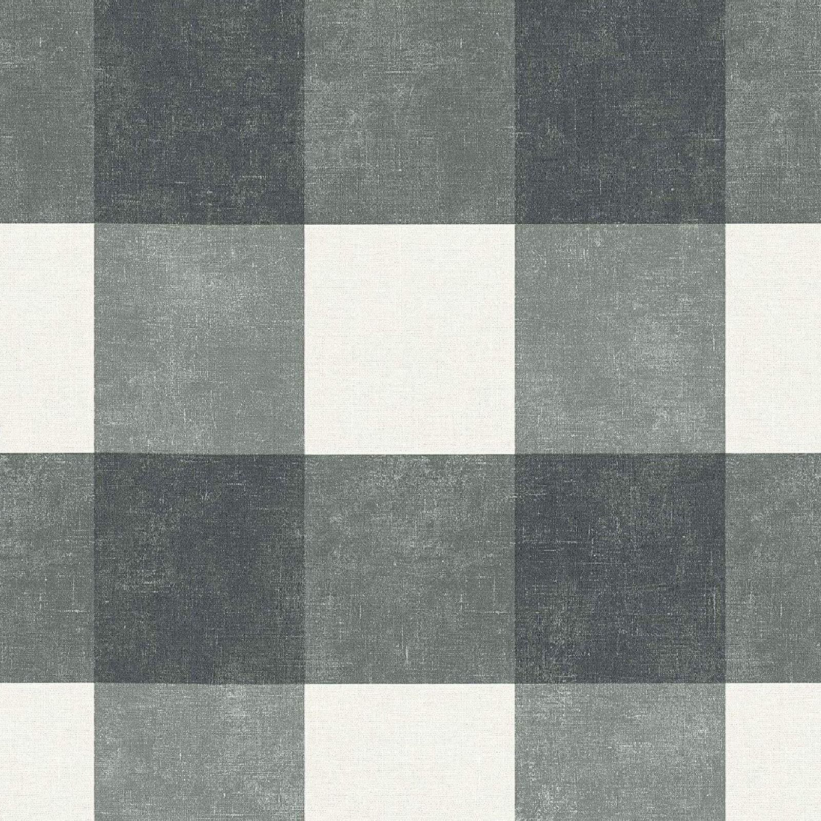 Tartan Country Plaid Check Stripe Lines Squares Non Woven Wallpaper
