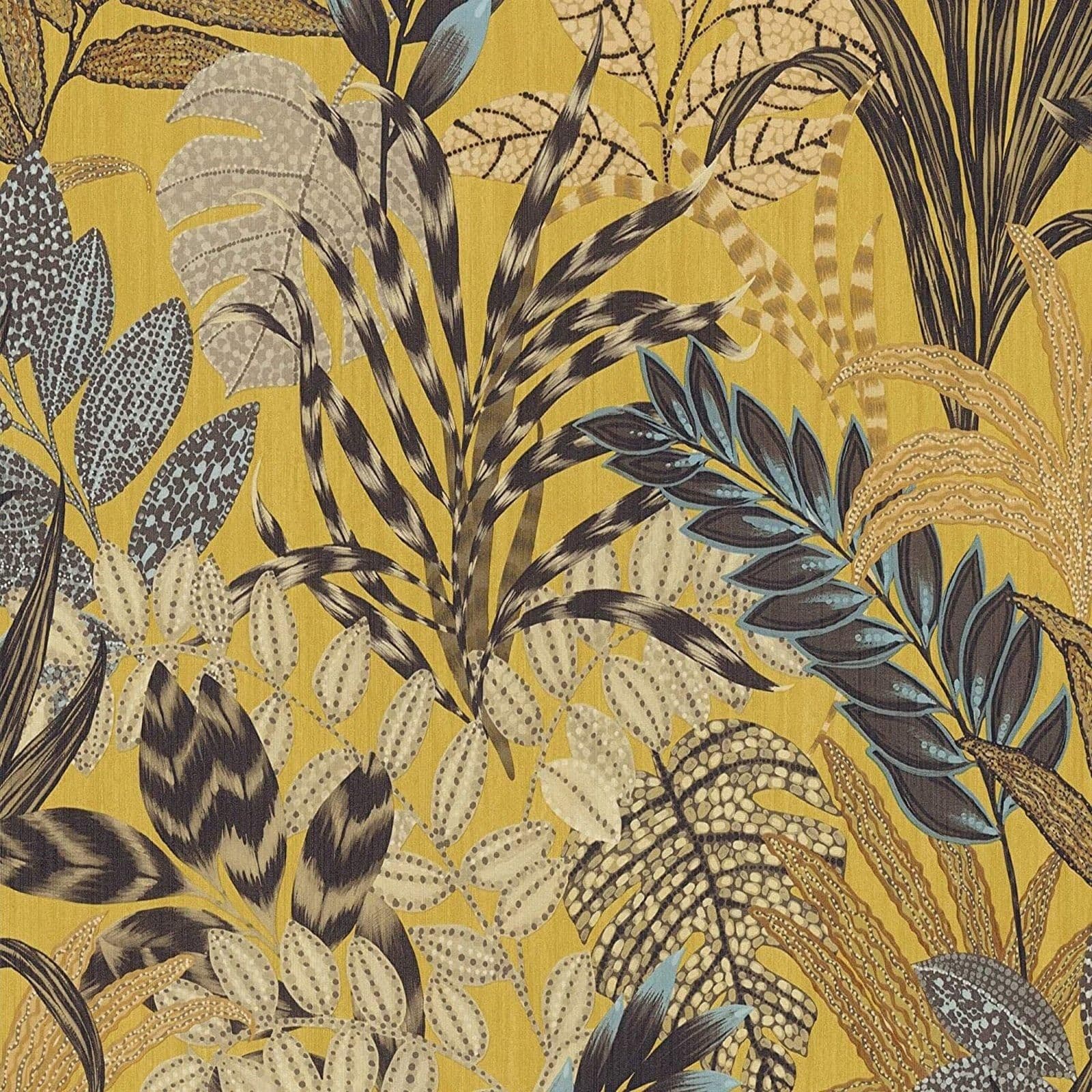Nala Cape Town Jungle Palm Tree Leaf Leaves Textured Vinyl Wallpaper