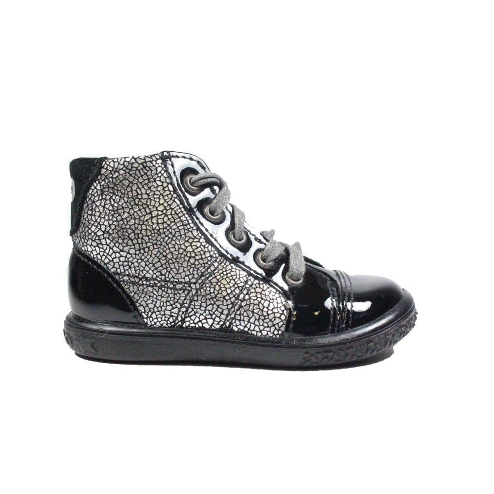 Zip Lace Up Ankle Boots