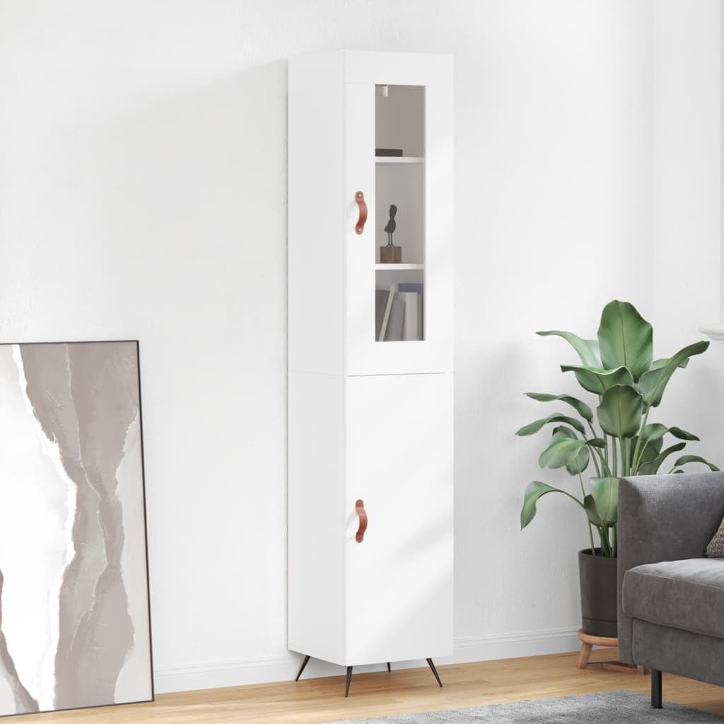 Highboard 34.5x34x180 cm Engineered Wood