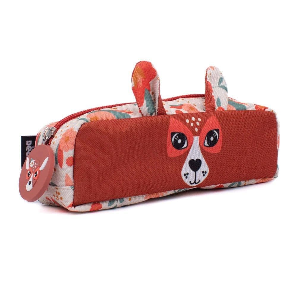 1 Zip Animal Face Pencil Case Melimelos Deer