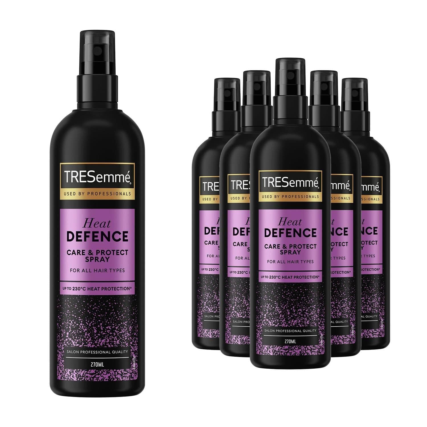 Heat Defence Care & Protect Hair Spray All Hair Types 270ml 6 Pack