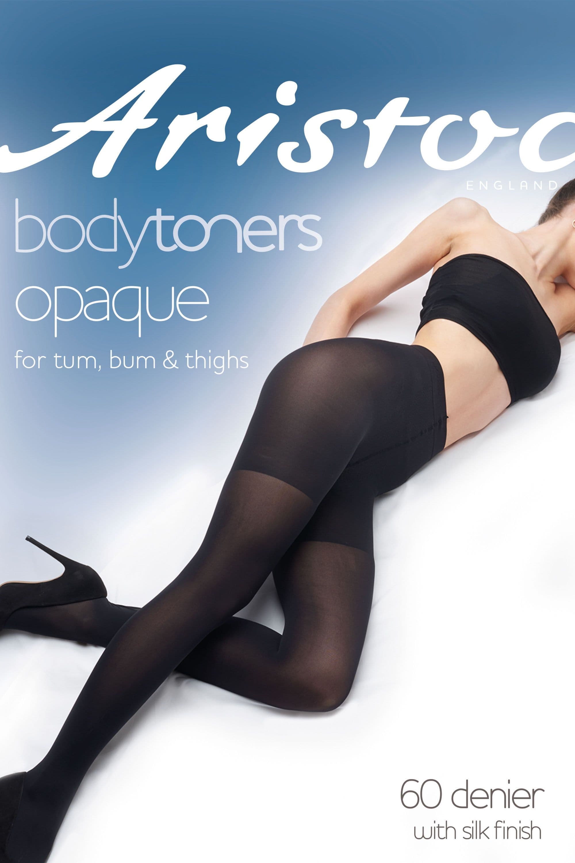 60 Denier Bodytoners Opaque Tum Bum & Thigh Toner Tights