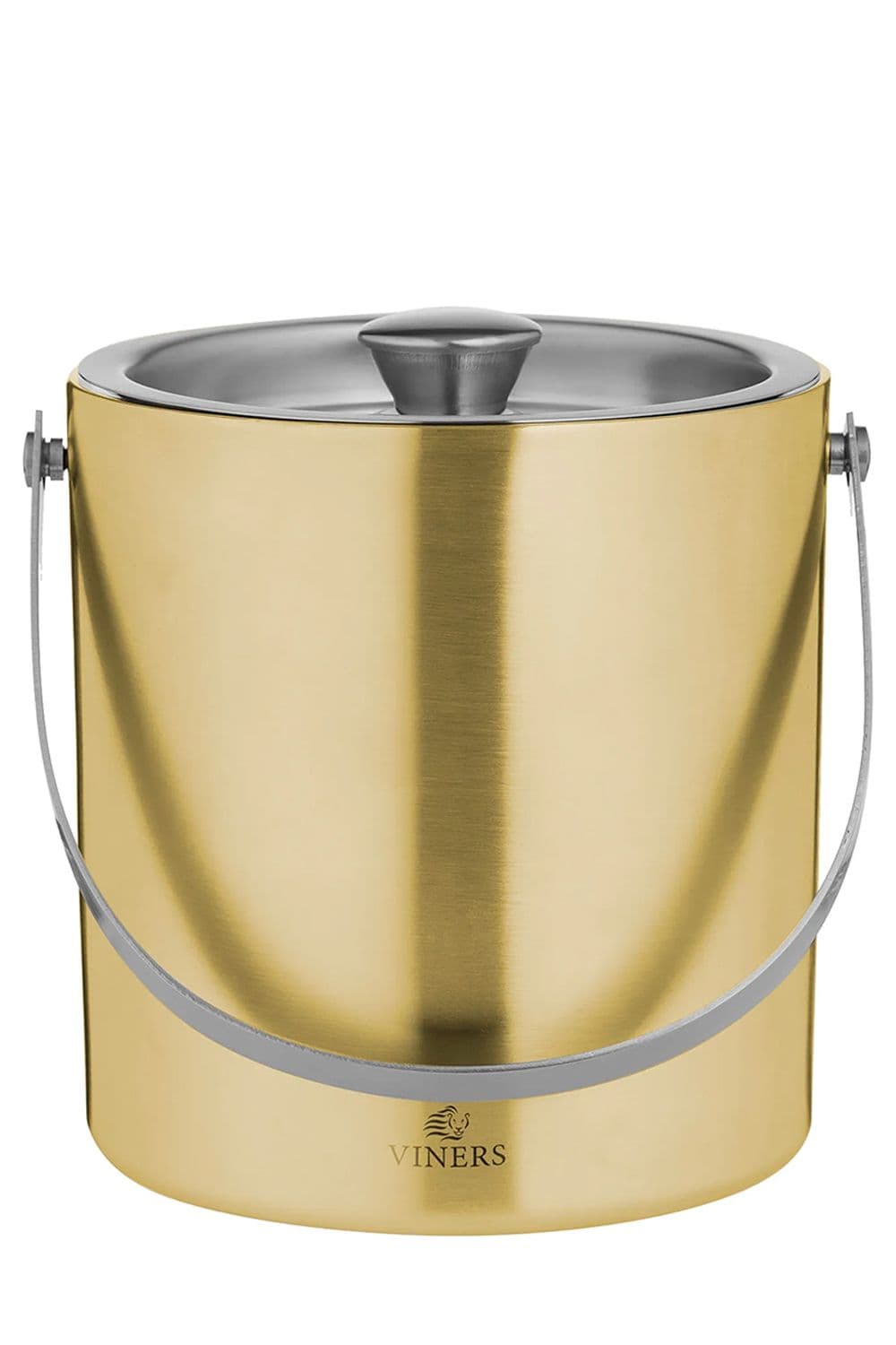 Viners Barware Double Wall Steel Ice Bucket